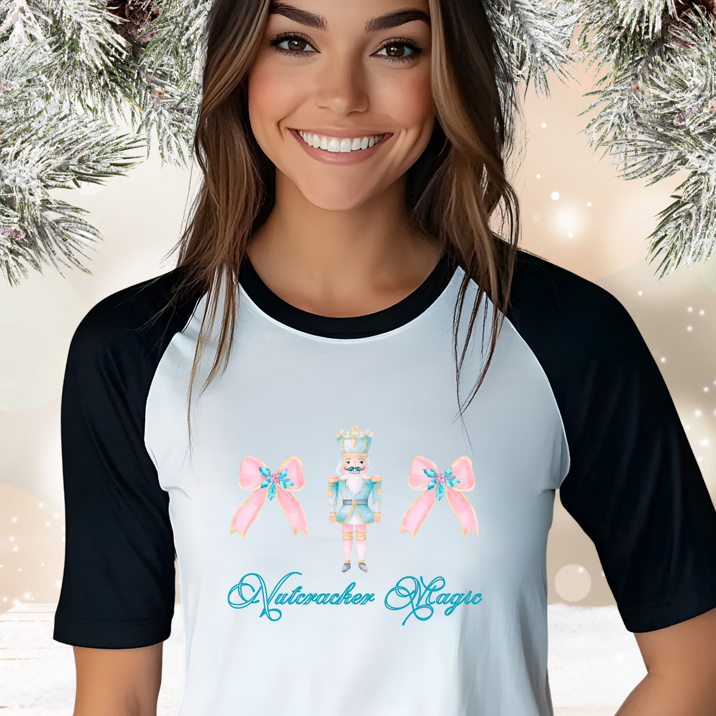 Nutcracker Magic Baseball Tee