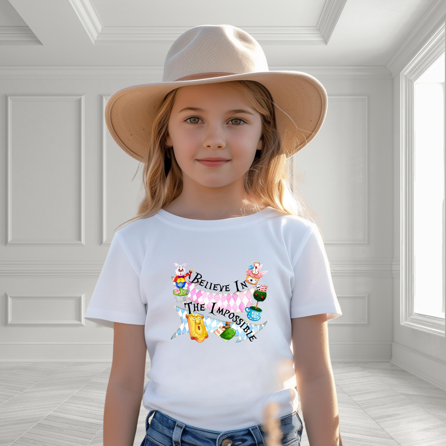Believe In The Impossible Kid's T-Shirt
