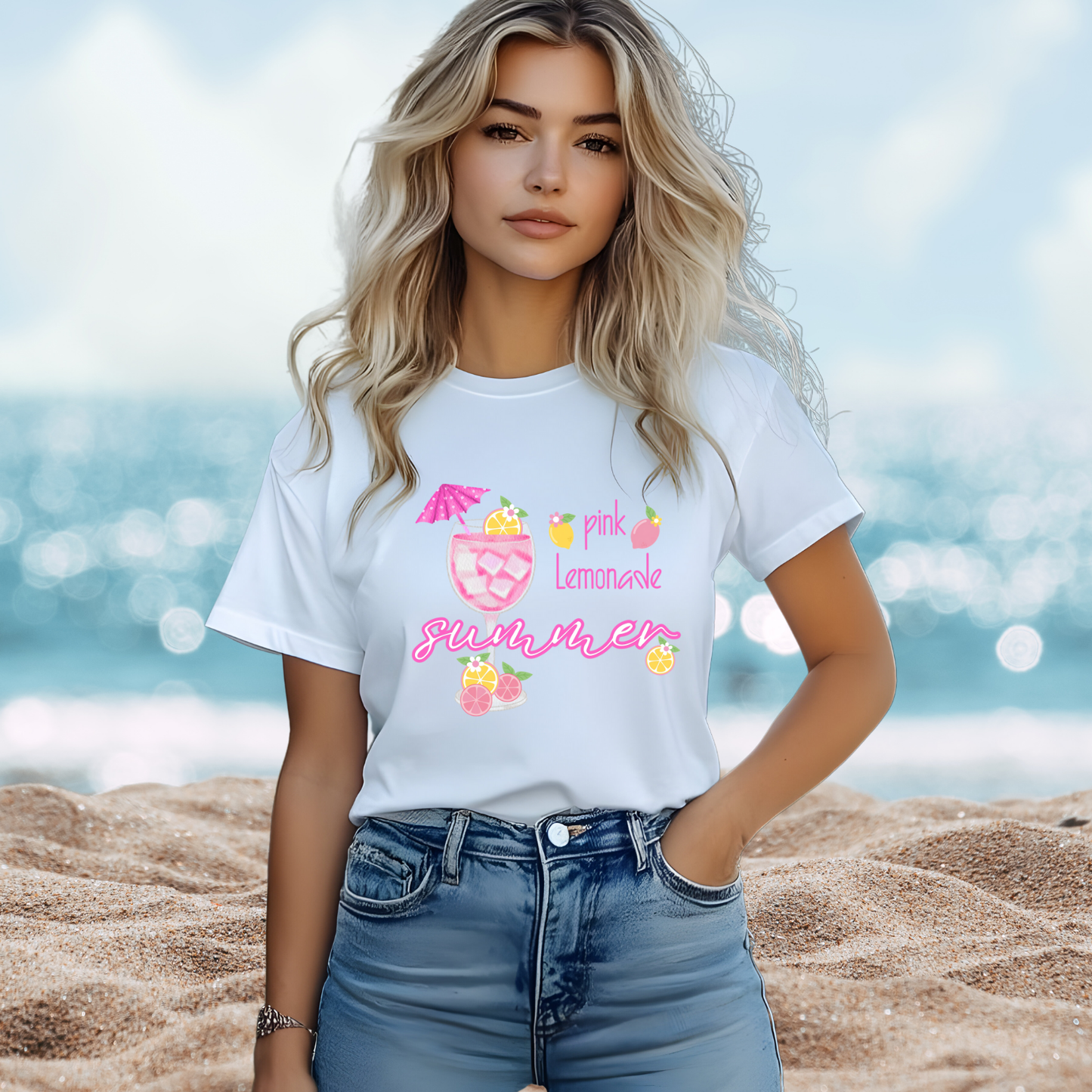 Pink Lemonade Summer T-Shirt