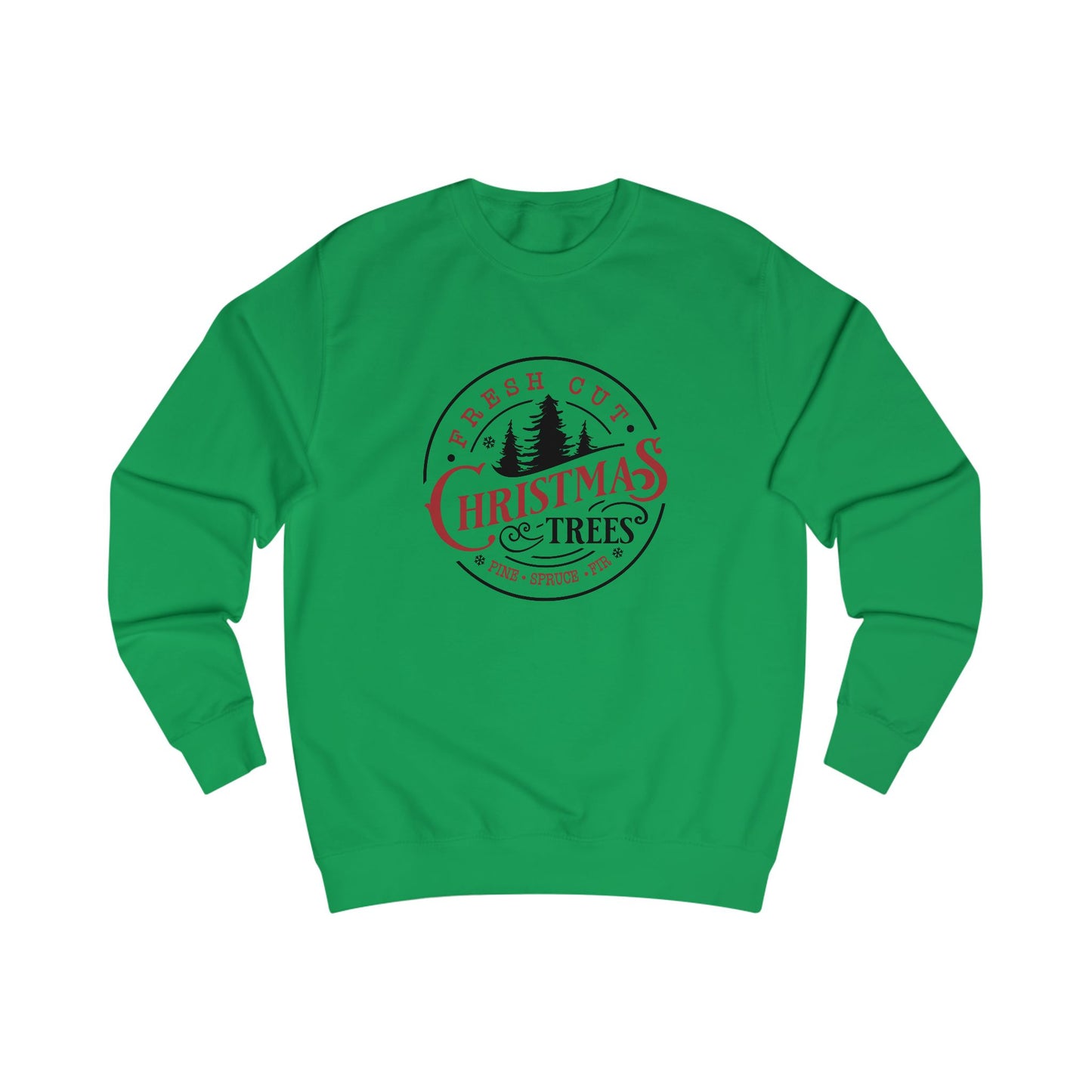 Fresh Cut Christmas Trees Crewneck Sweatshirt