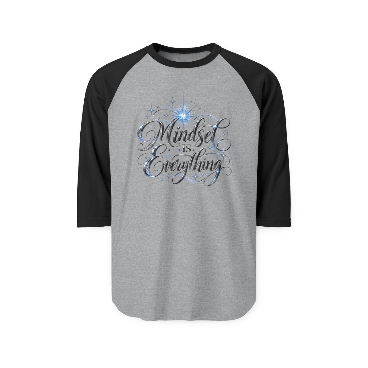 Mindset Is Everything Baseball Tee