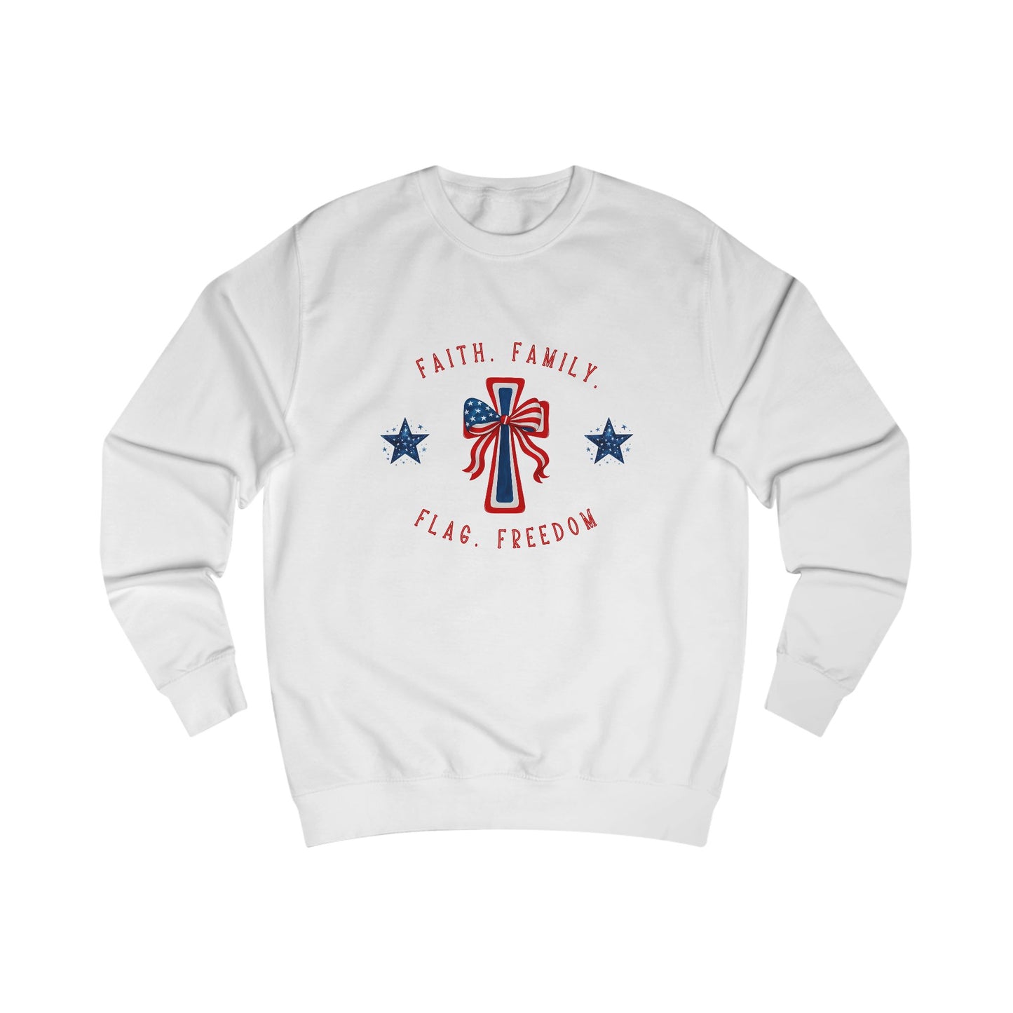 Faith Family Freedom Crewneck Sweatshirt