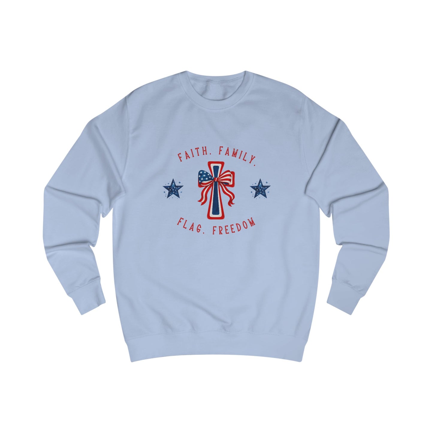 Faith Family Freedom Crewneck Sweatshirt