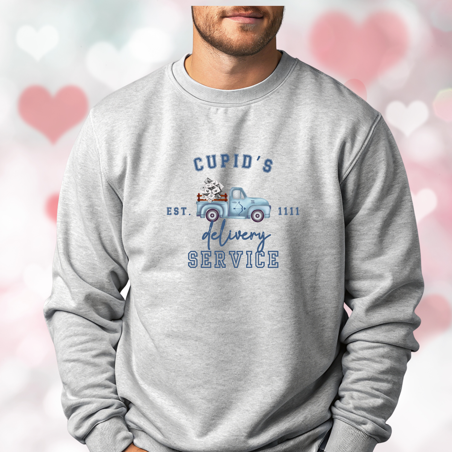 Cupid’s Delivery Service Crewneck Sweatshirt