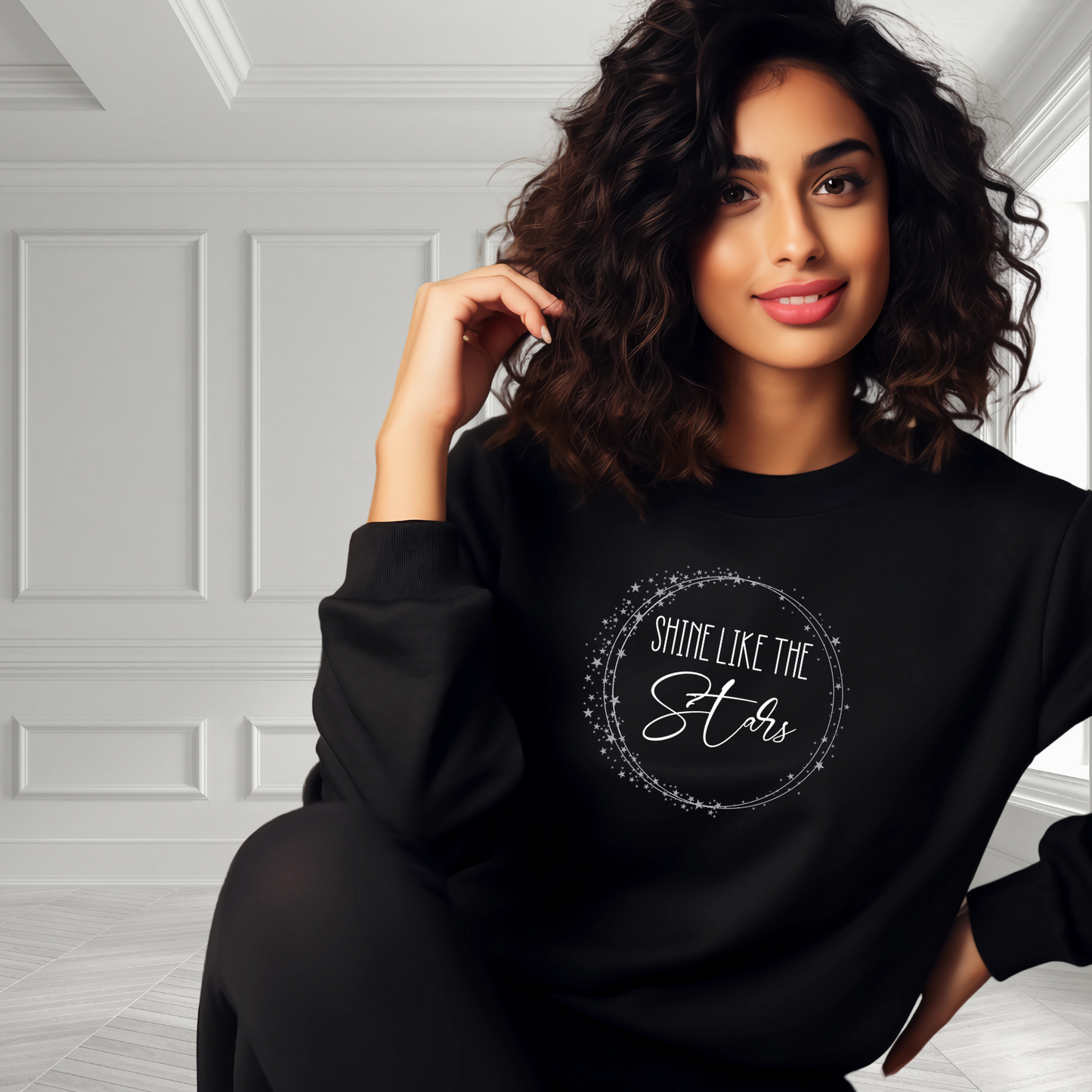 Shine Like The Stars Crewneck Sweatshirt