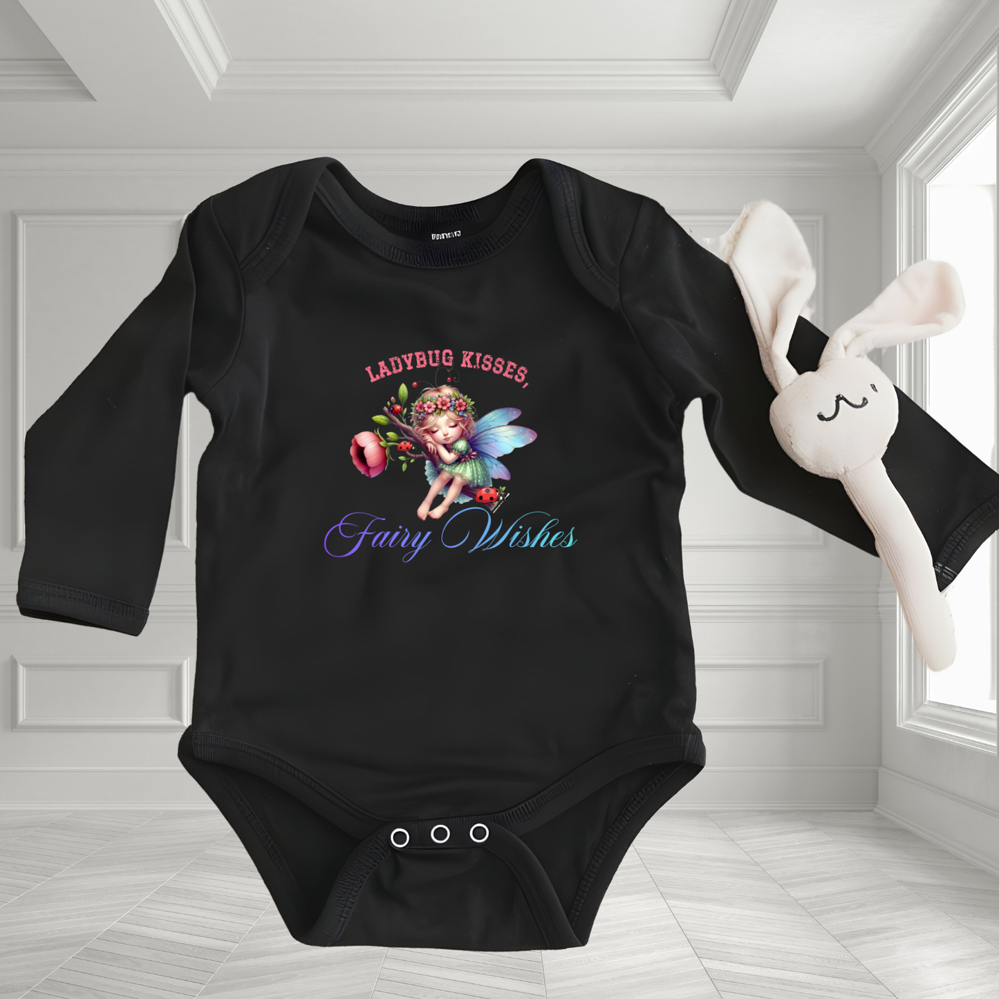 Fairy Wishes Infant Long Sleeve Onesie