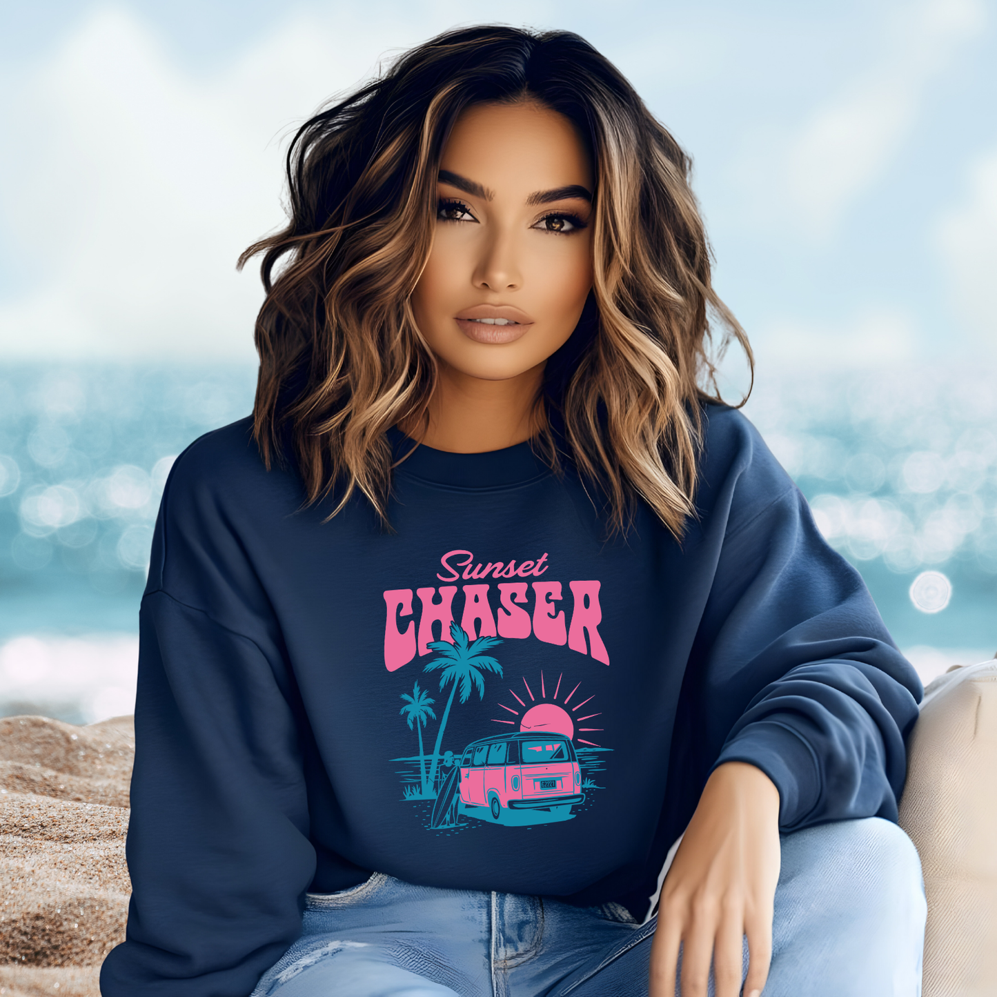 Sunset Chaser Crewneck Sweatshirt