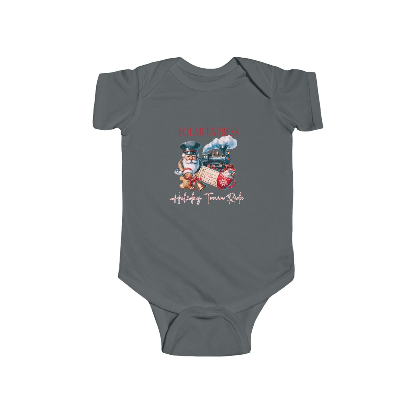 Polar Express Infant Short Sleeve Onesie