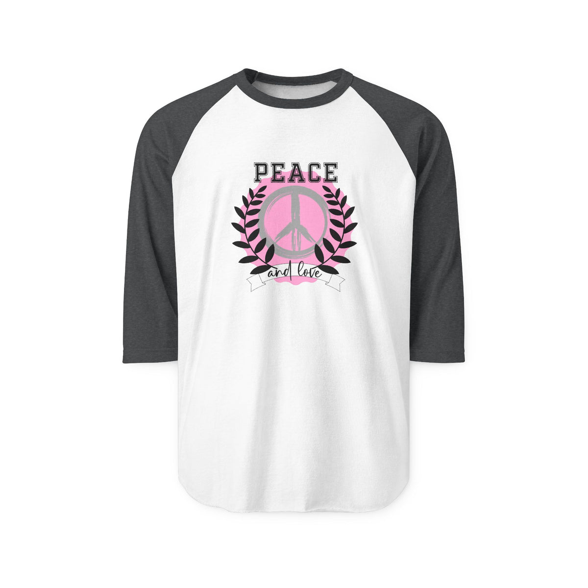 Peace And Love Baseball Tee