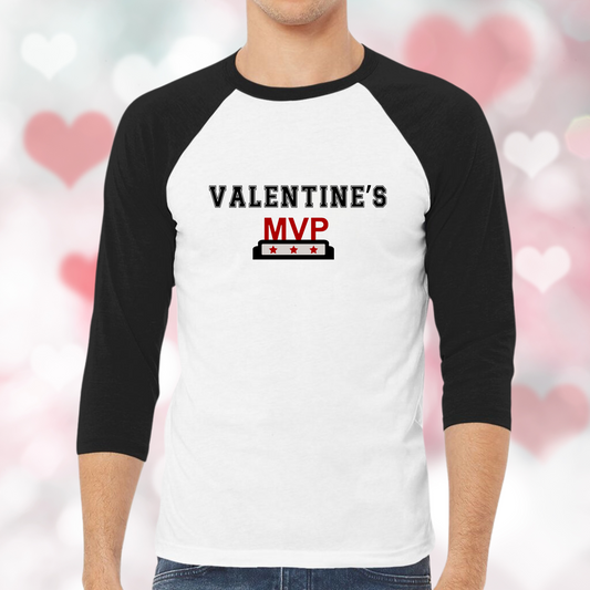 Valentine’s MVP Baseball Tee