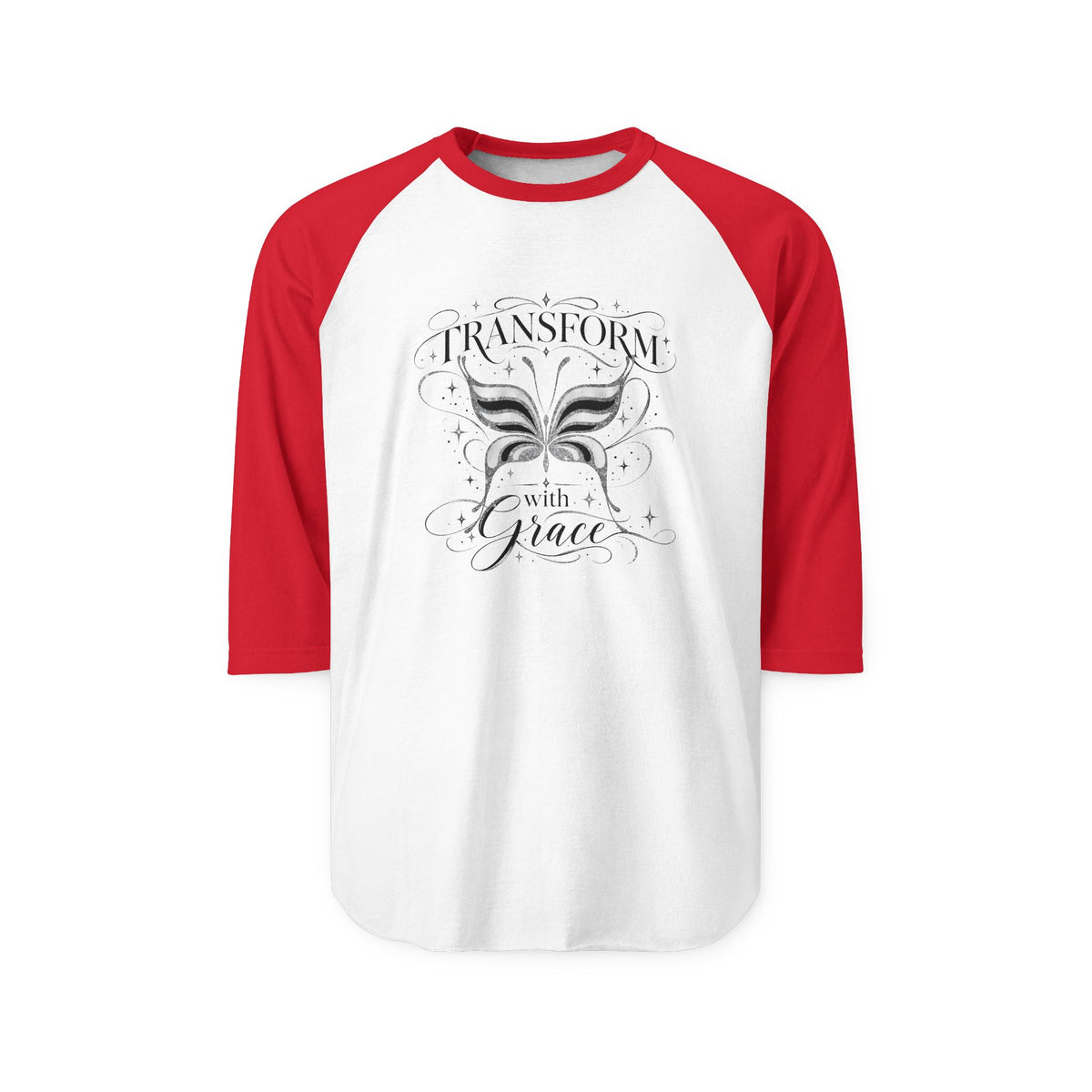Transform With Grace Baseball Tee