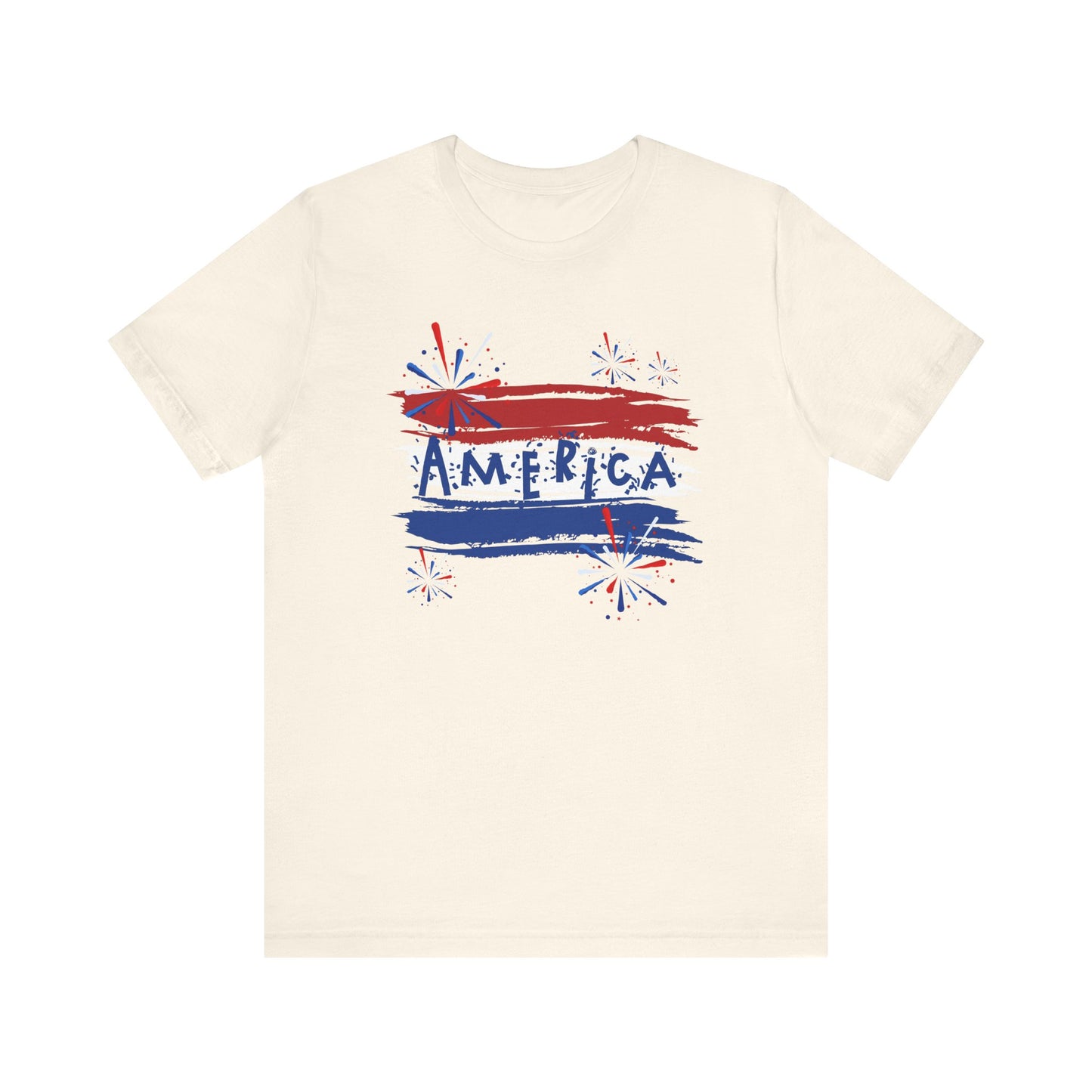 America Firework Burst T-Shirt