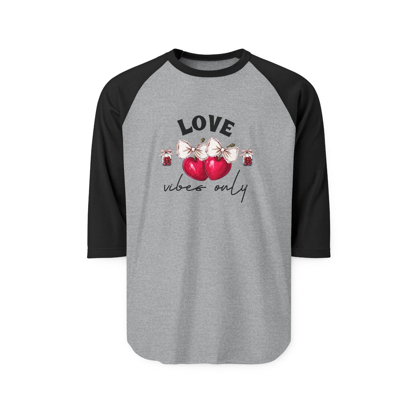 Love Vibes Only Baseball Tee