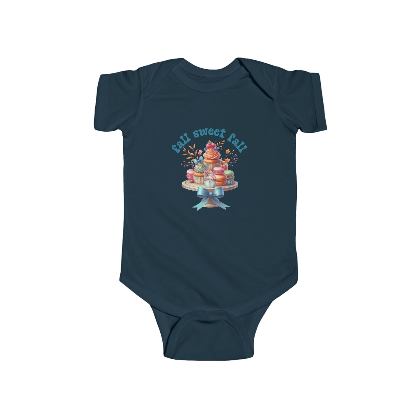 Fall Sweet Fall Infant Short Sleeve Onesie