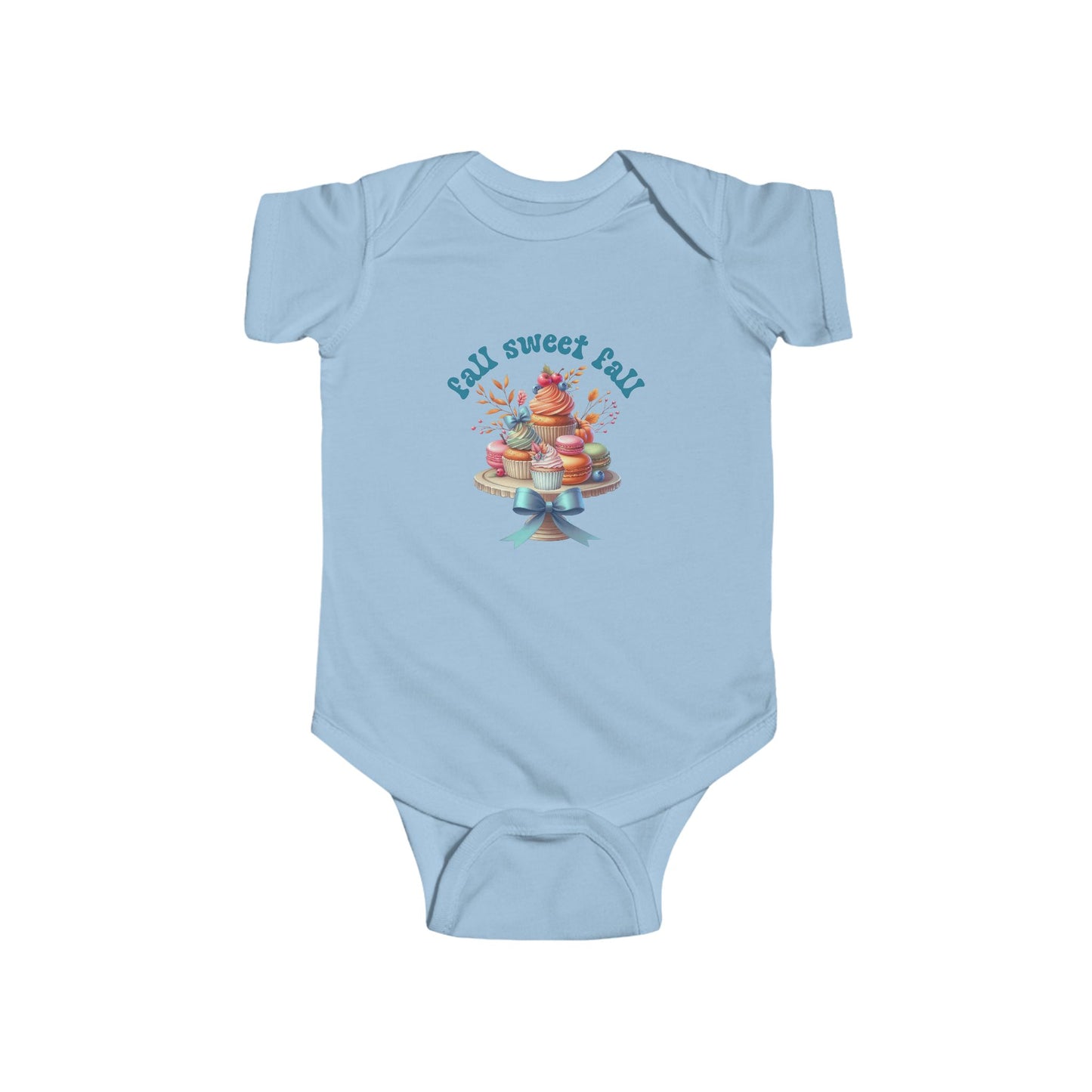 Fall Sweet Fall Infant Short Sleeve Onesie