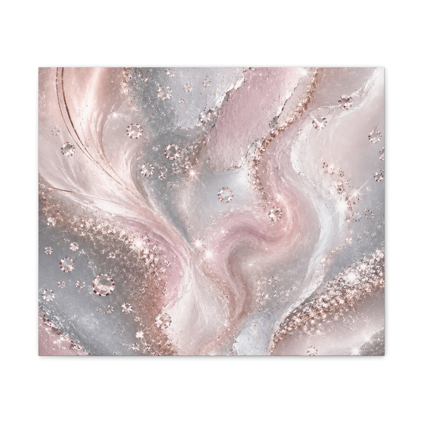 Shimmering Serenity Canvas Wall Art