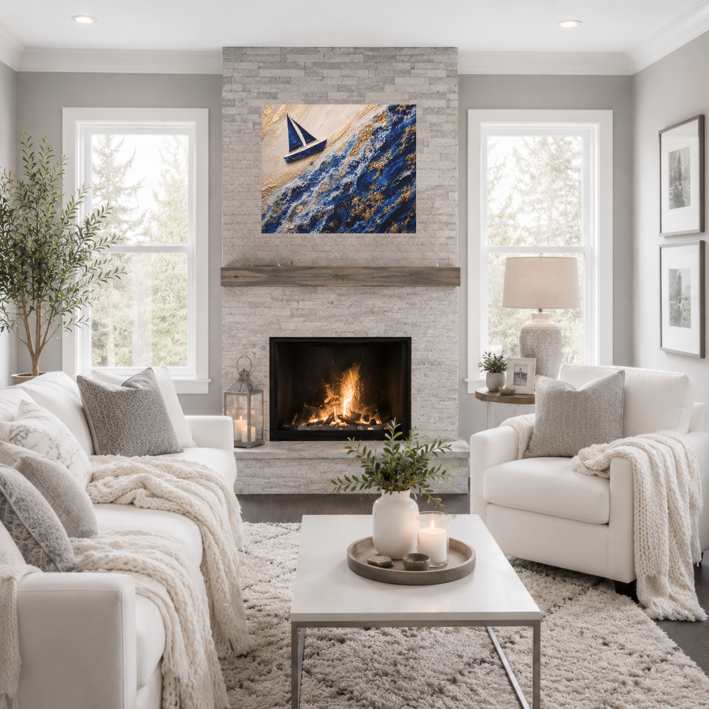 The Journey Awaits Canvas Wall Art