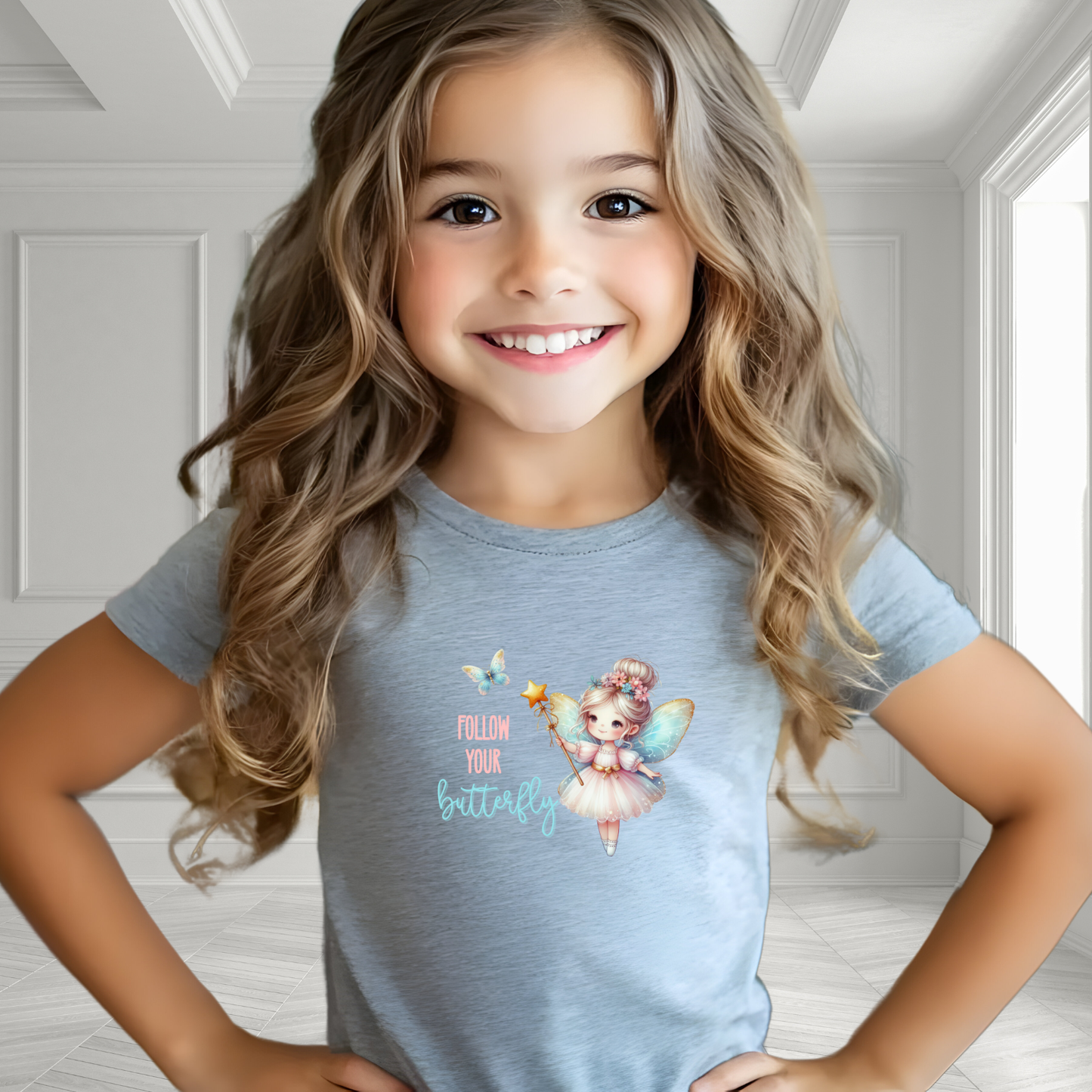 Follow Your Butterfly Kid's T-Shirt