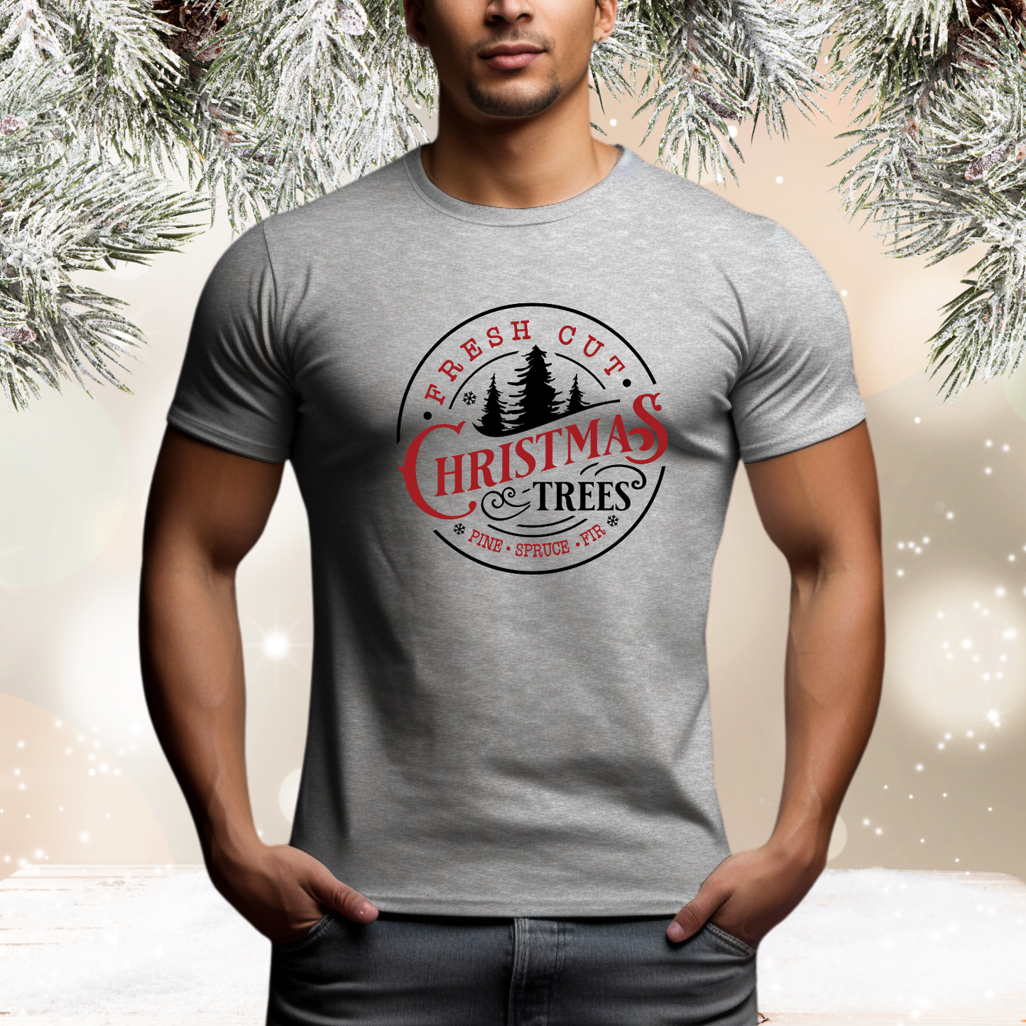 Fresh Cut Christmas Trees T-Shirt