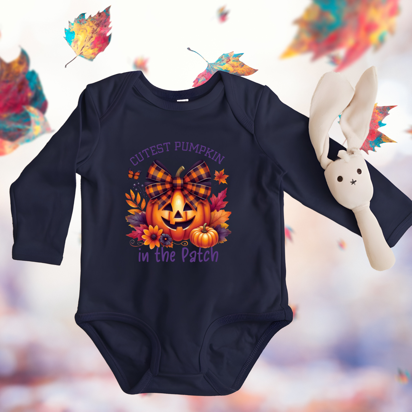 Cutest Pumpkin In The Patch Infant Long Sleeve Onesie