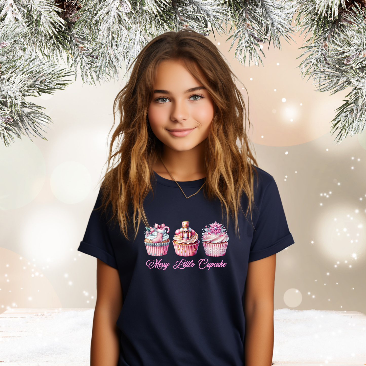 Merry Little Cupcake Kid's T-Shirt