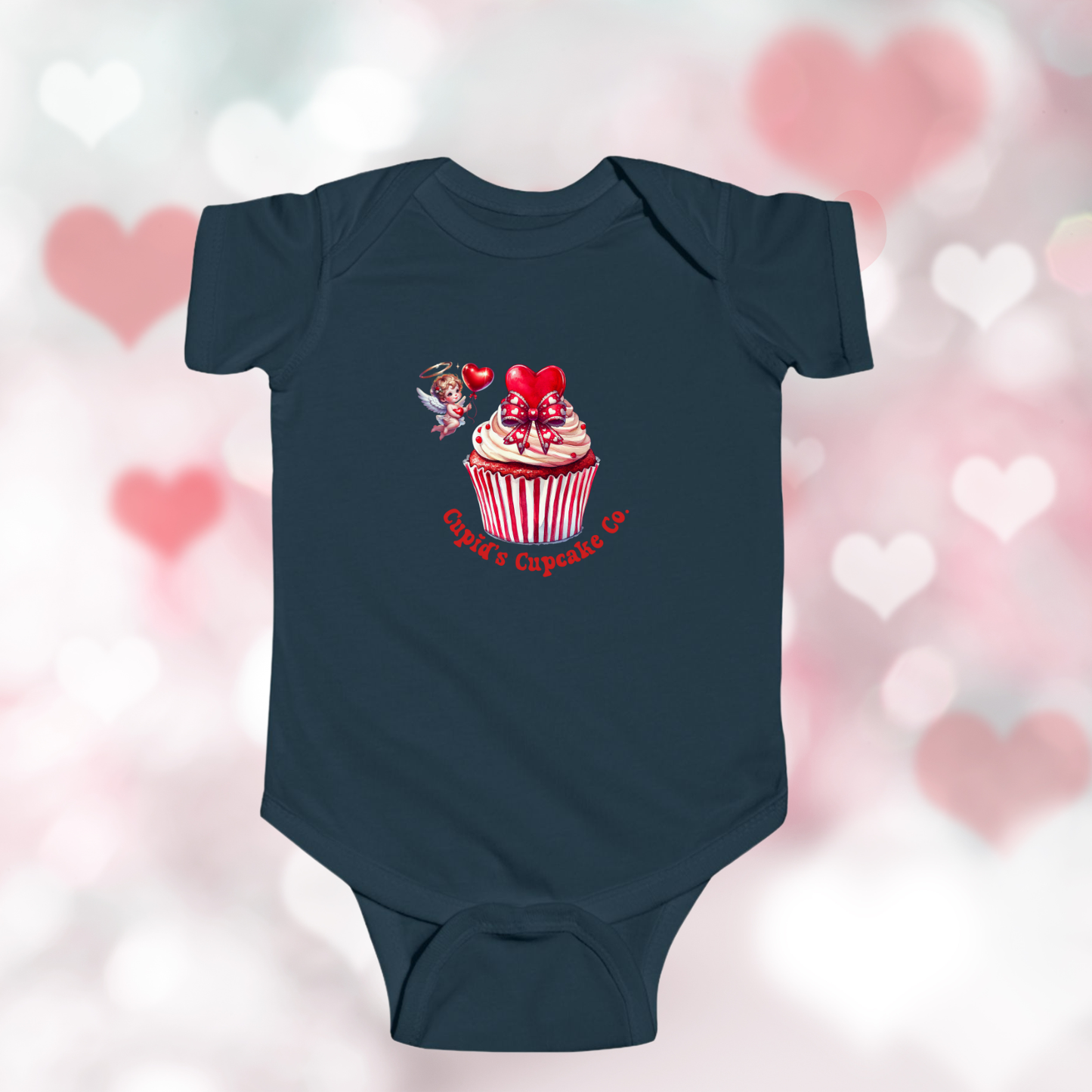 Cupid’s Cupcake Co. Infant Short Sleeve Onesie