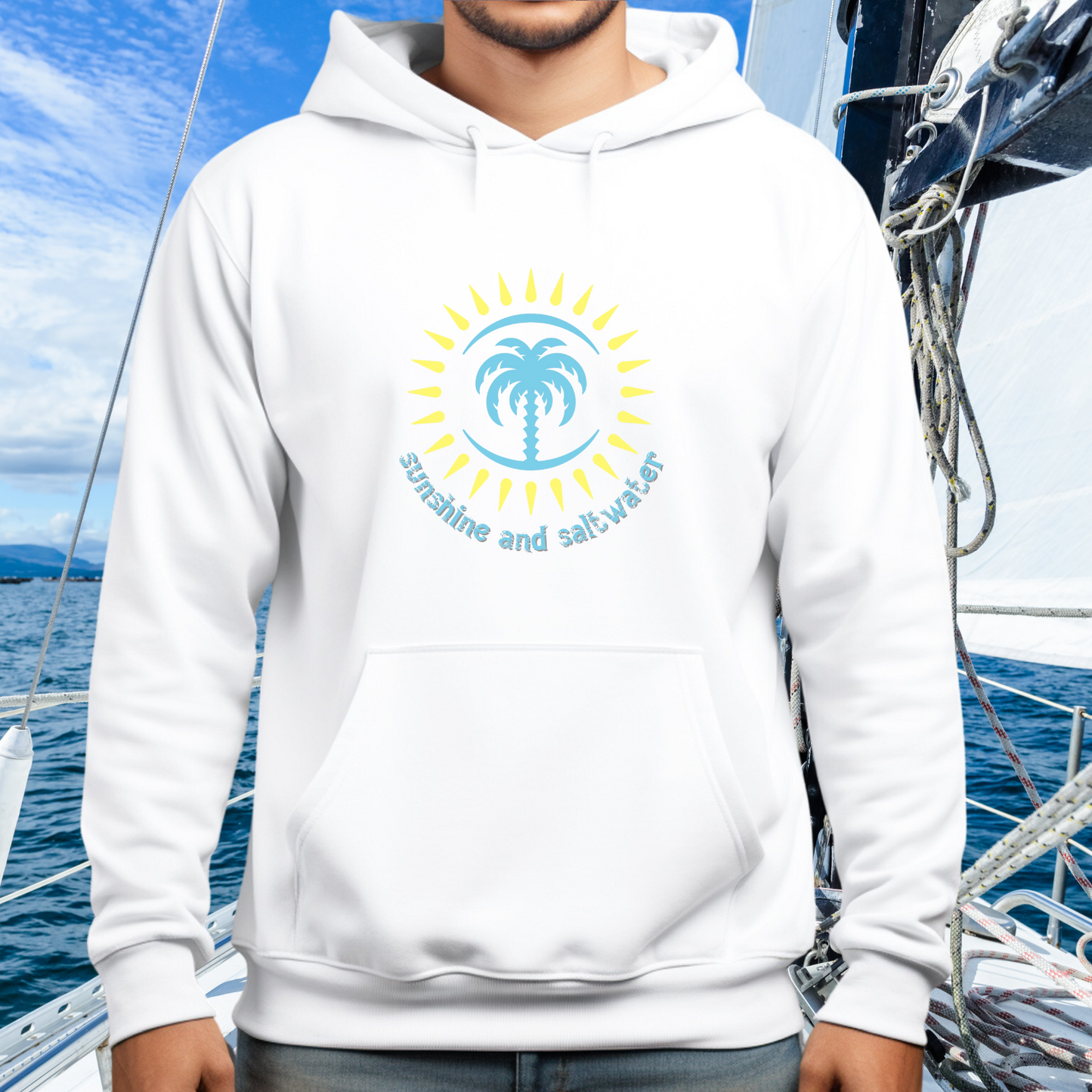 Sunshine and Saltwater Pullover Hoodie