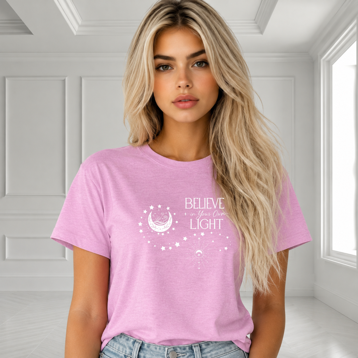 Believe In Your Own Light T‑Shirt
