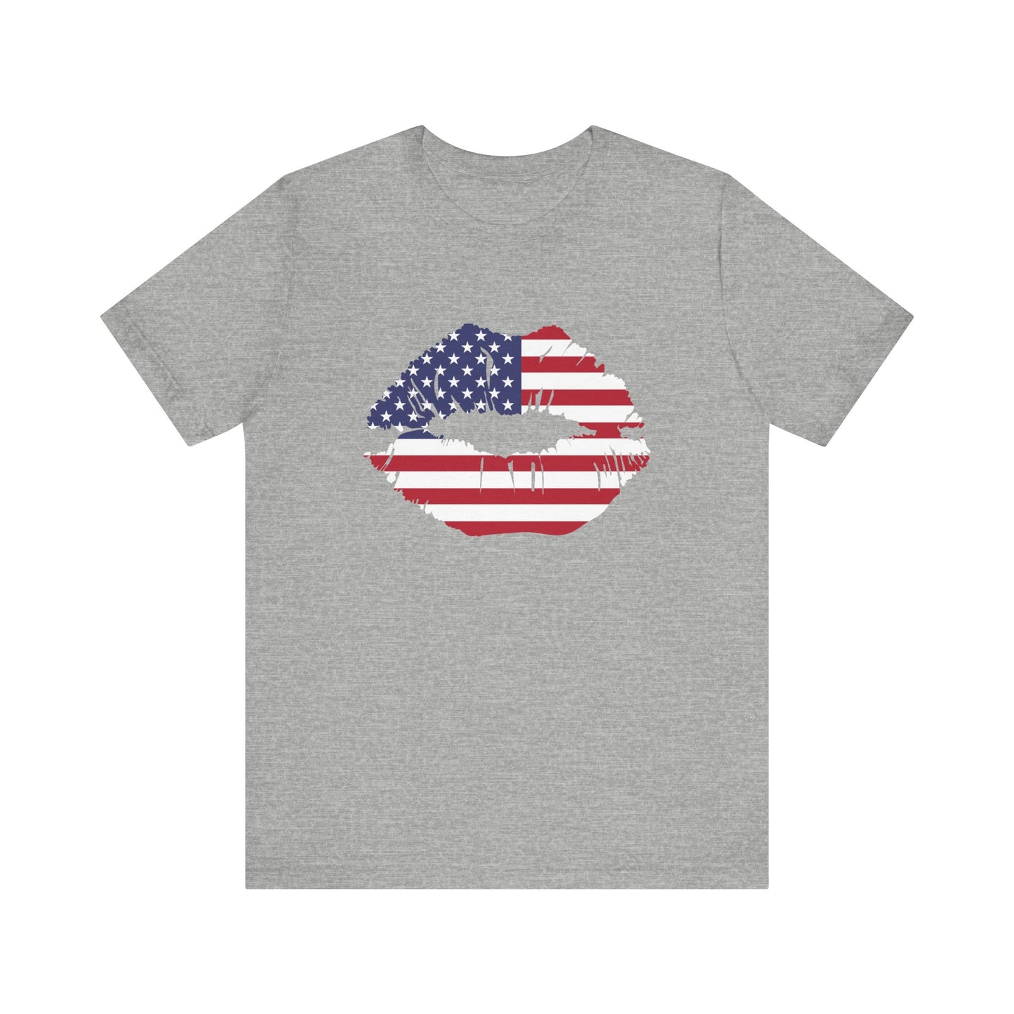 American Flag Lips T-Shirt