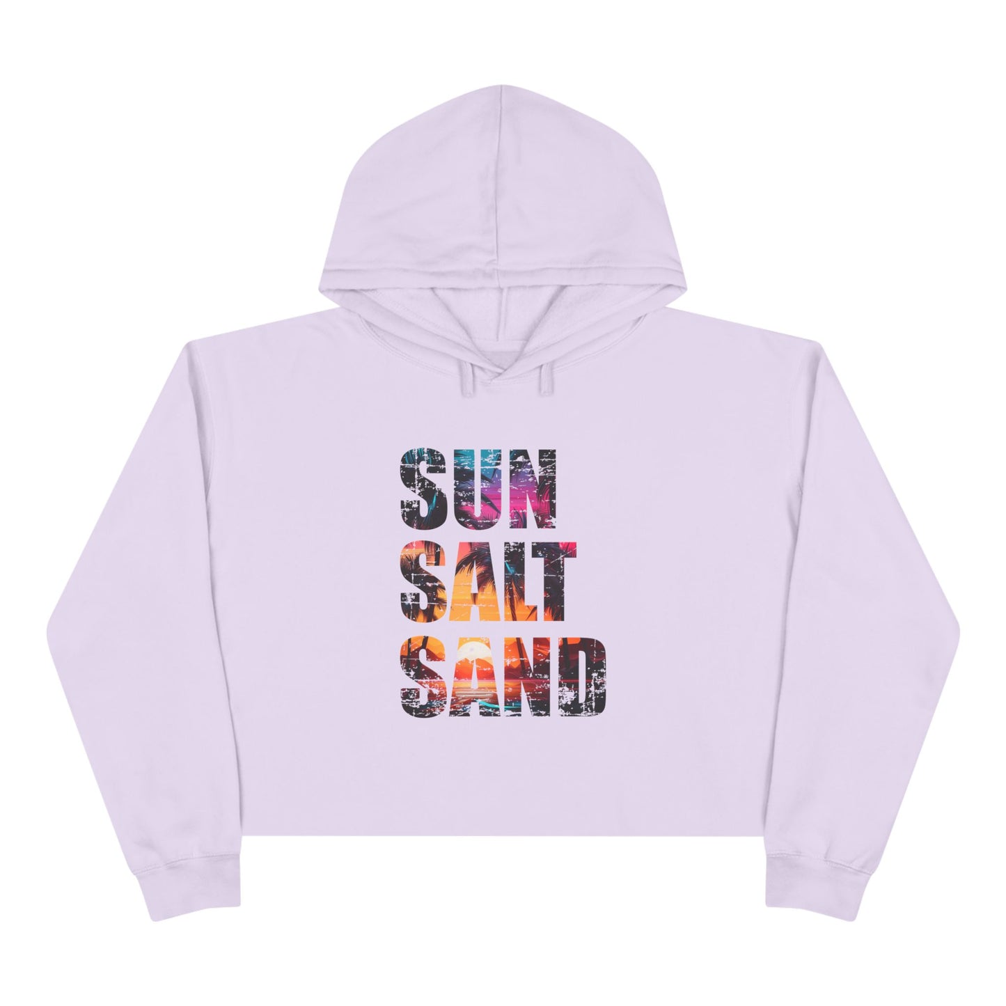 Sun Salt And Sand Crop Hoodie