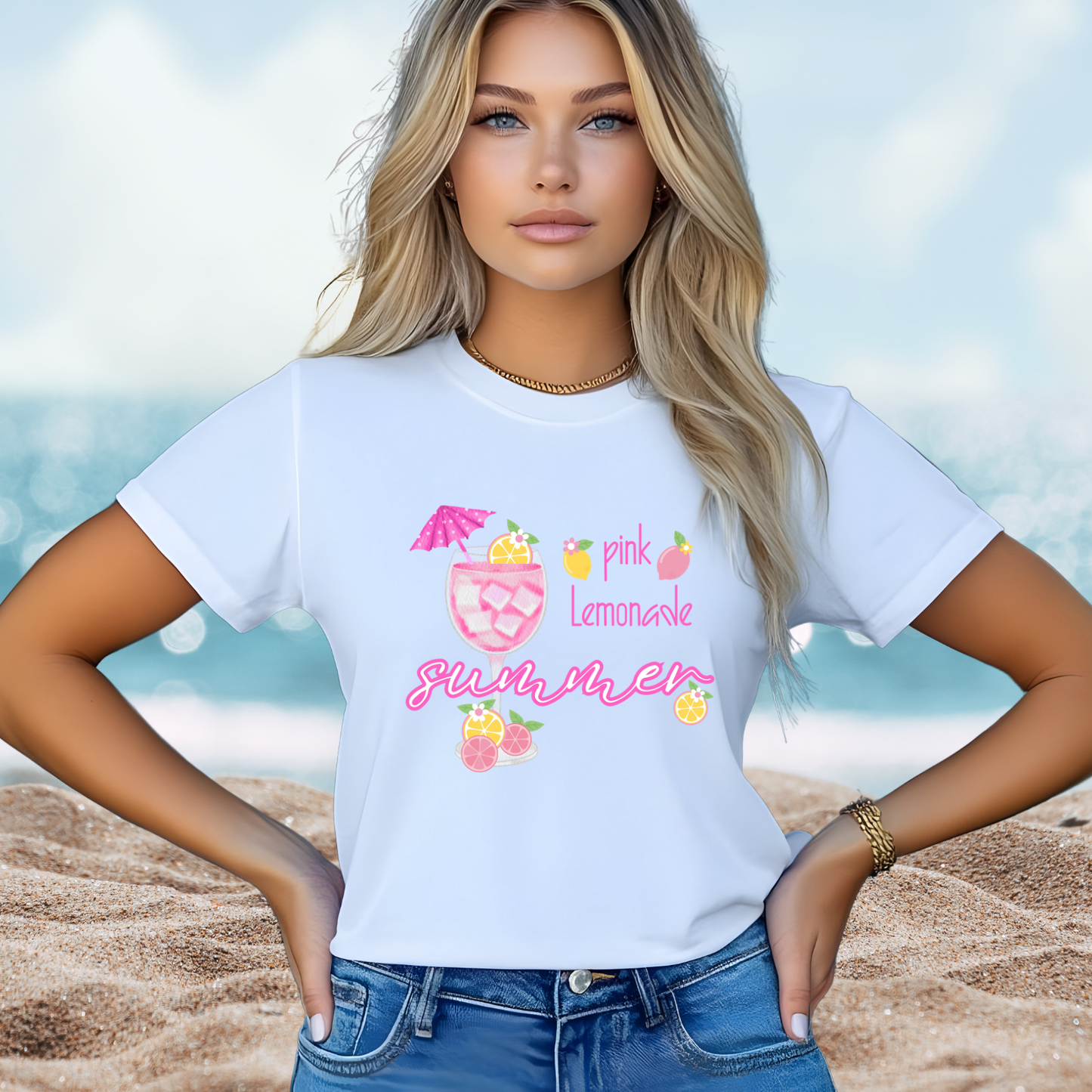 Pink Lemonade Summer T-Shirt