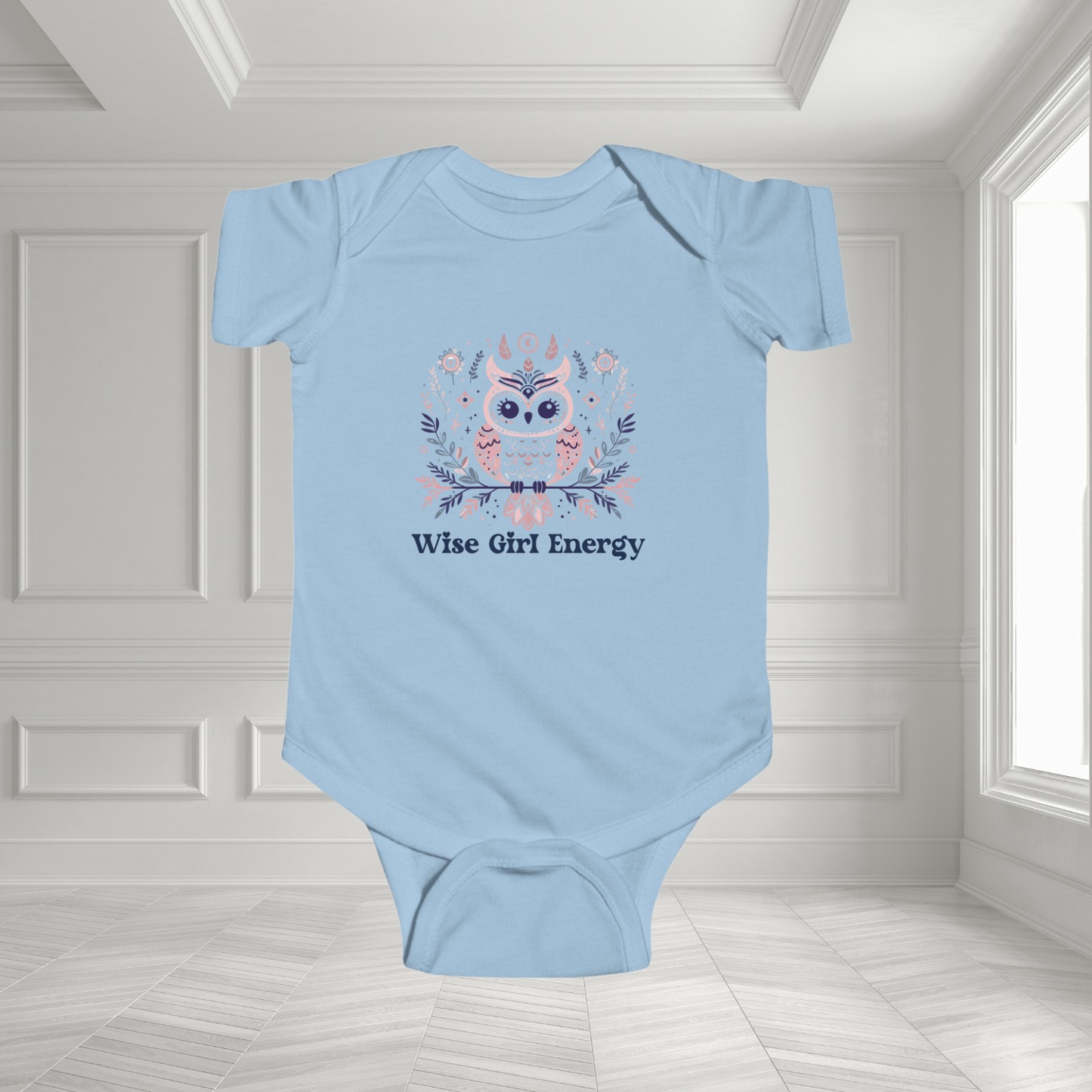 Wise Girl Energy Infant Short Sleeve Onesie