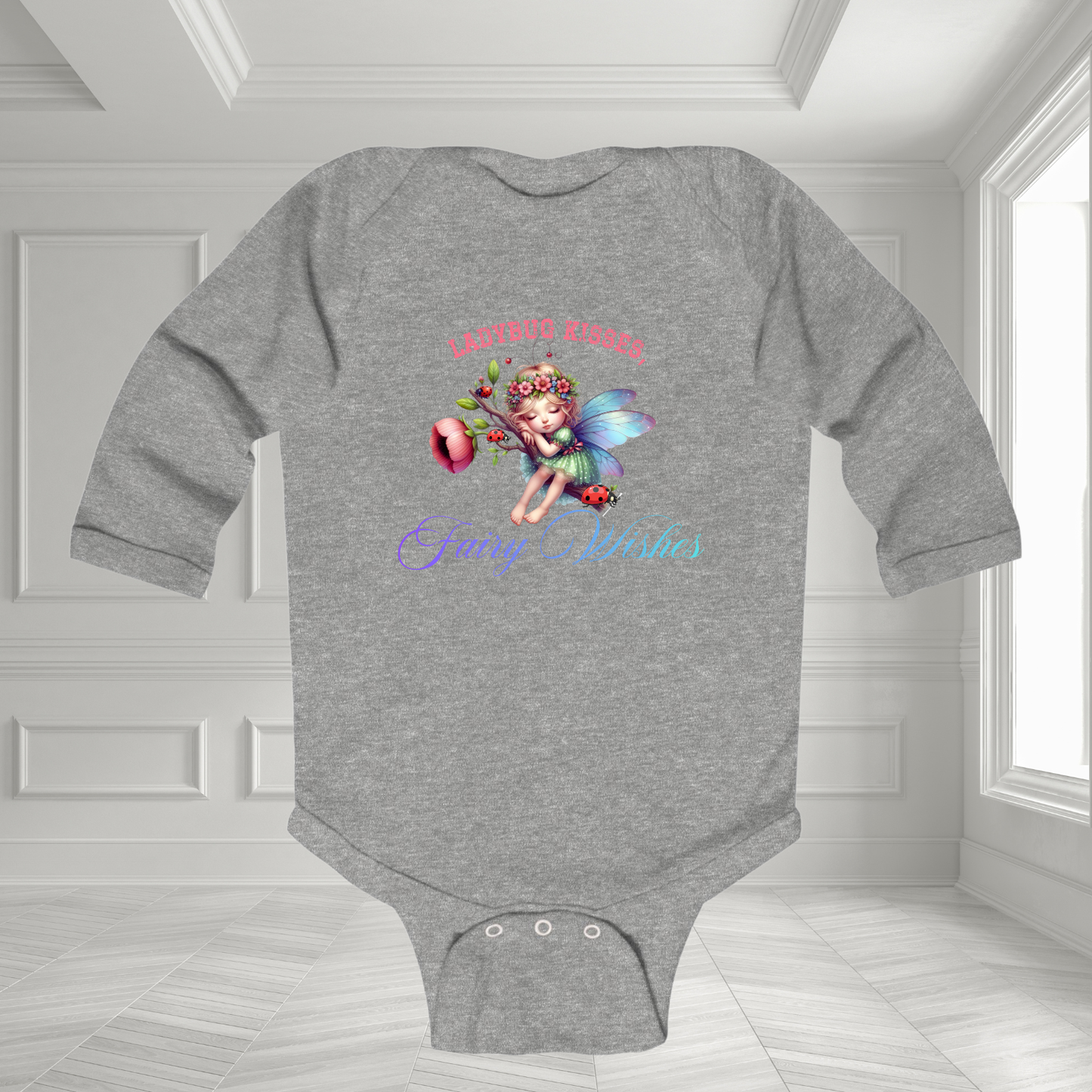 Fairy Wishes Infant Long Sleeve Onesie