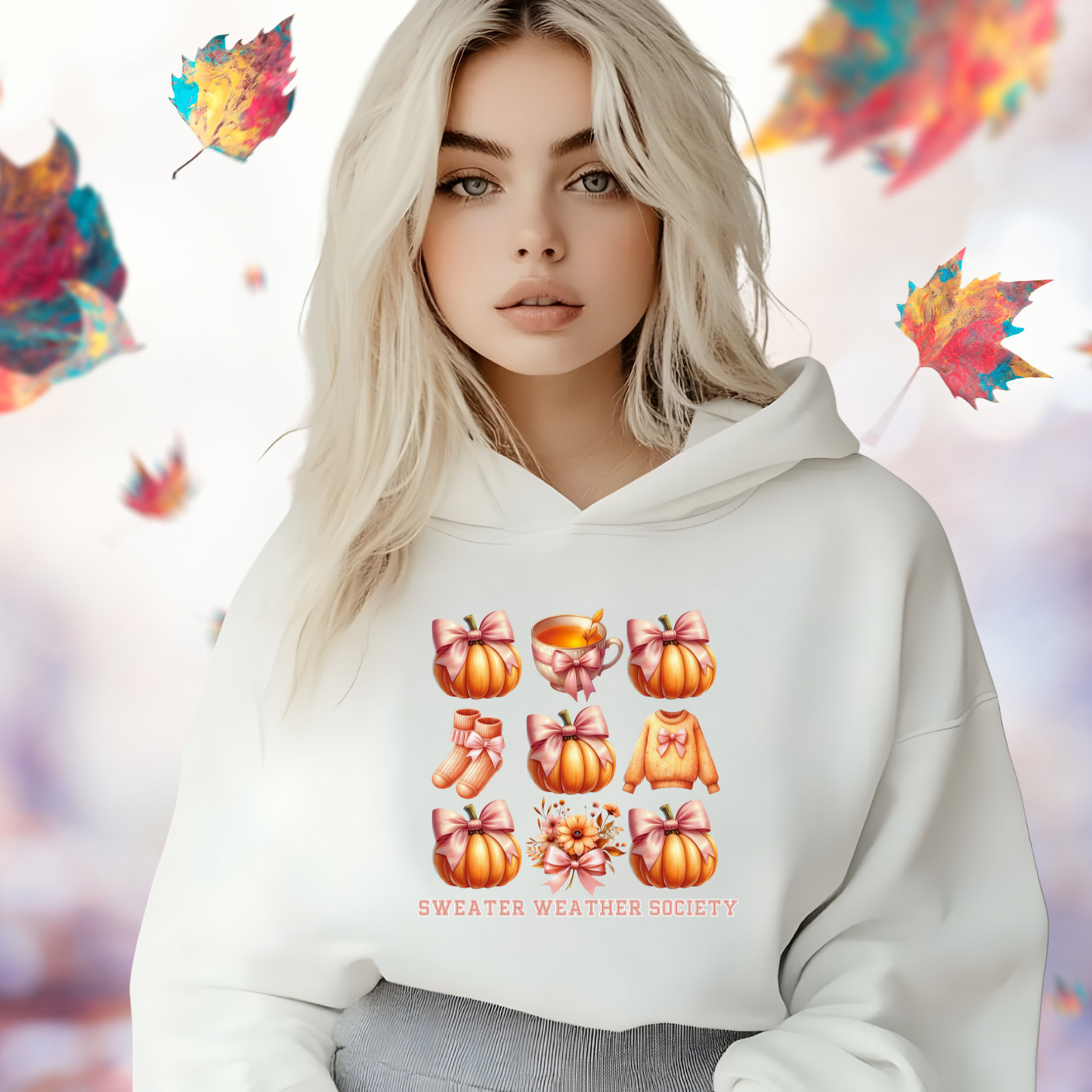 Sweater Weather Society Crop Hoodie