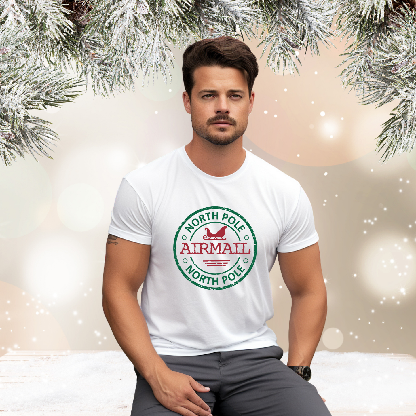 North Pole Airmail T‑Shirt