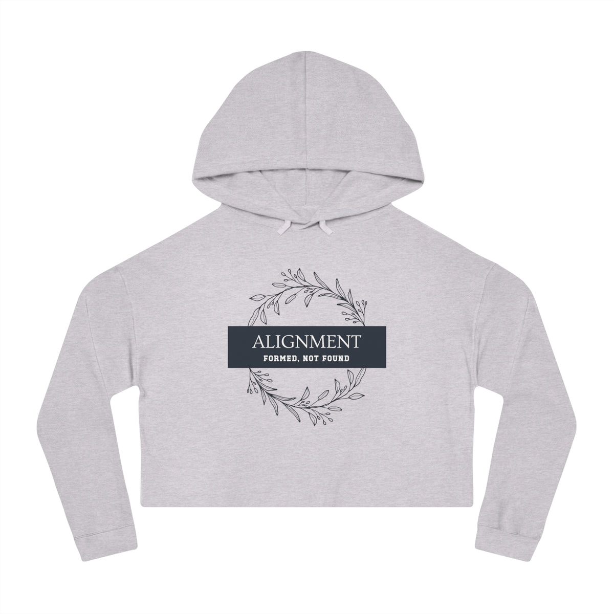 Alignment -Formed, Not Found Crop Hoodie