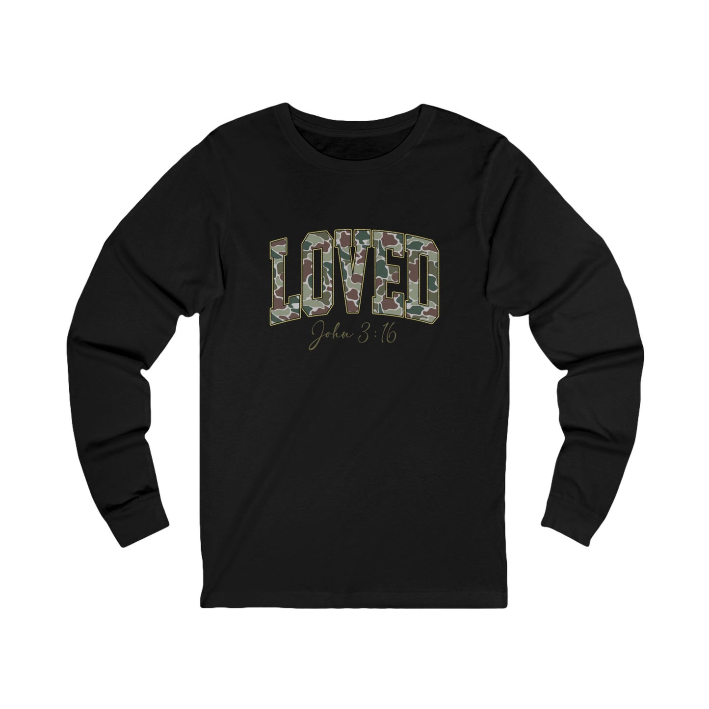 Loved John 3:16 Long Sleeve Tee