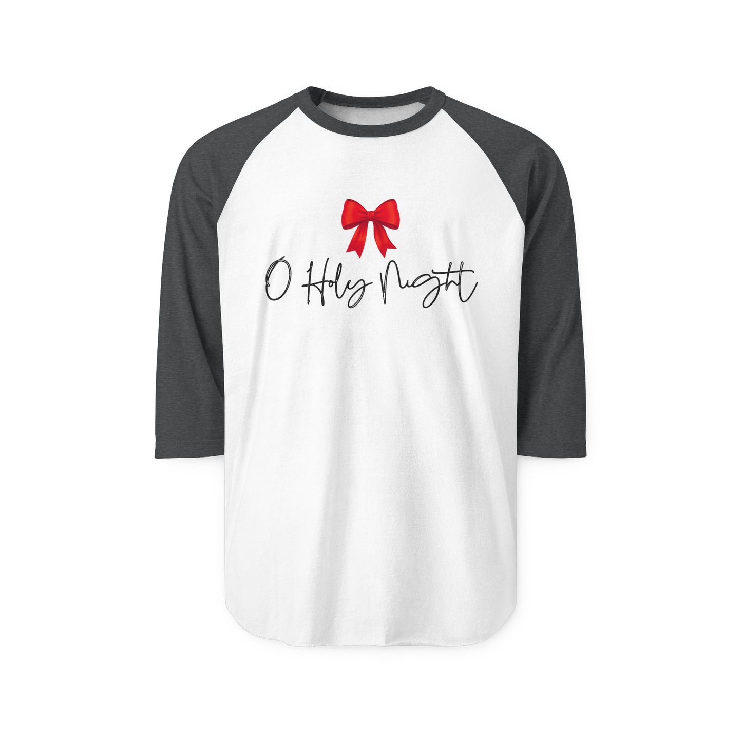 O Holy Night Baseball Tee