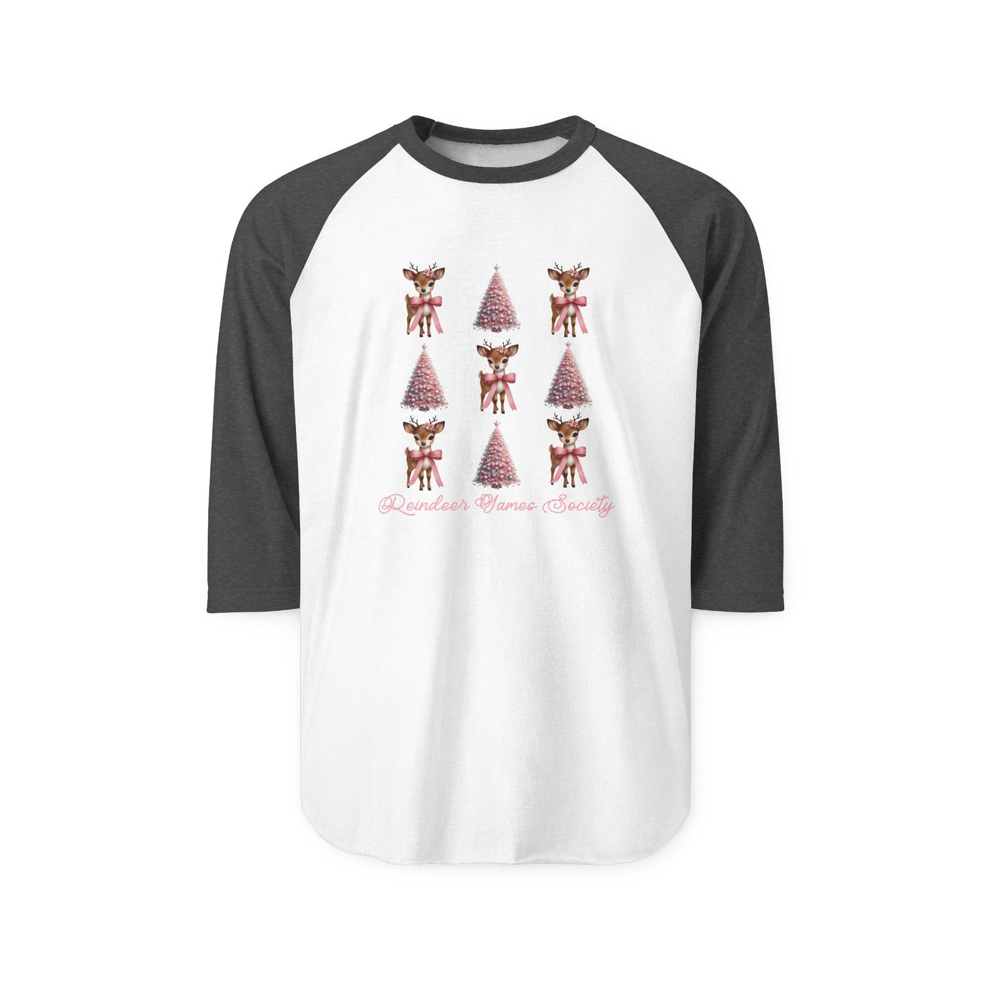 Reindeer Games Society Baseball Tee