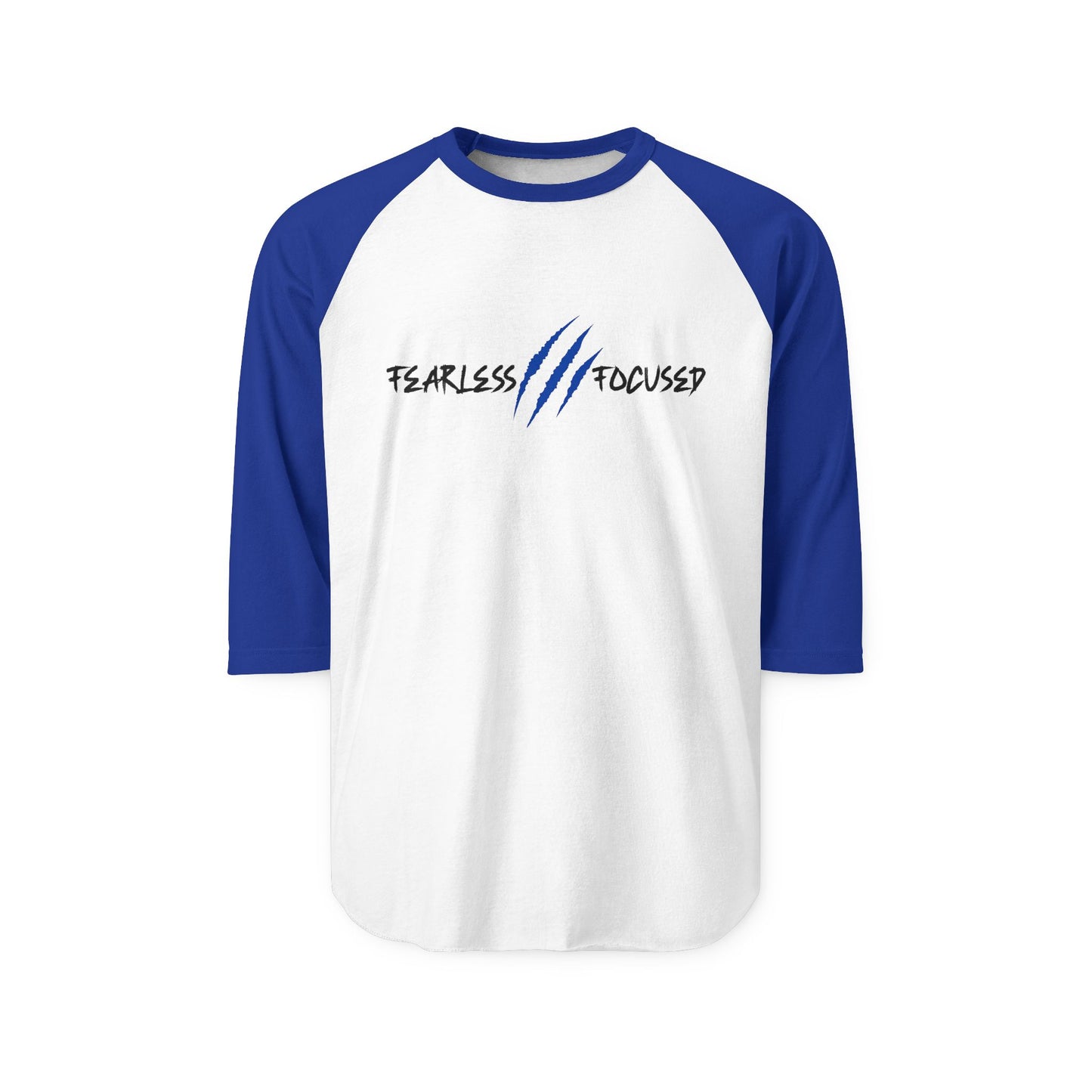 Fearless, Focused Sleeve Baseball Tee