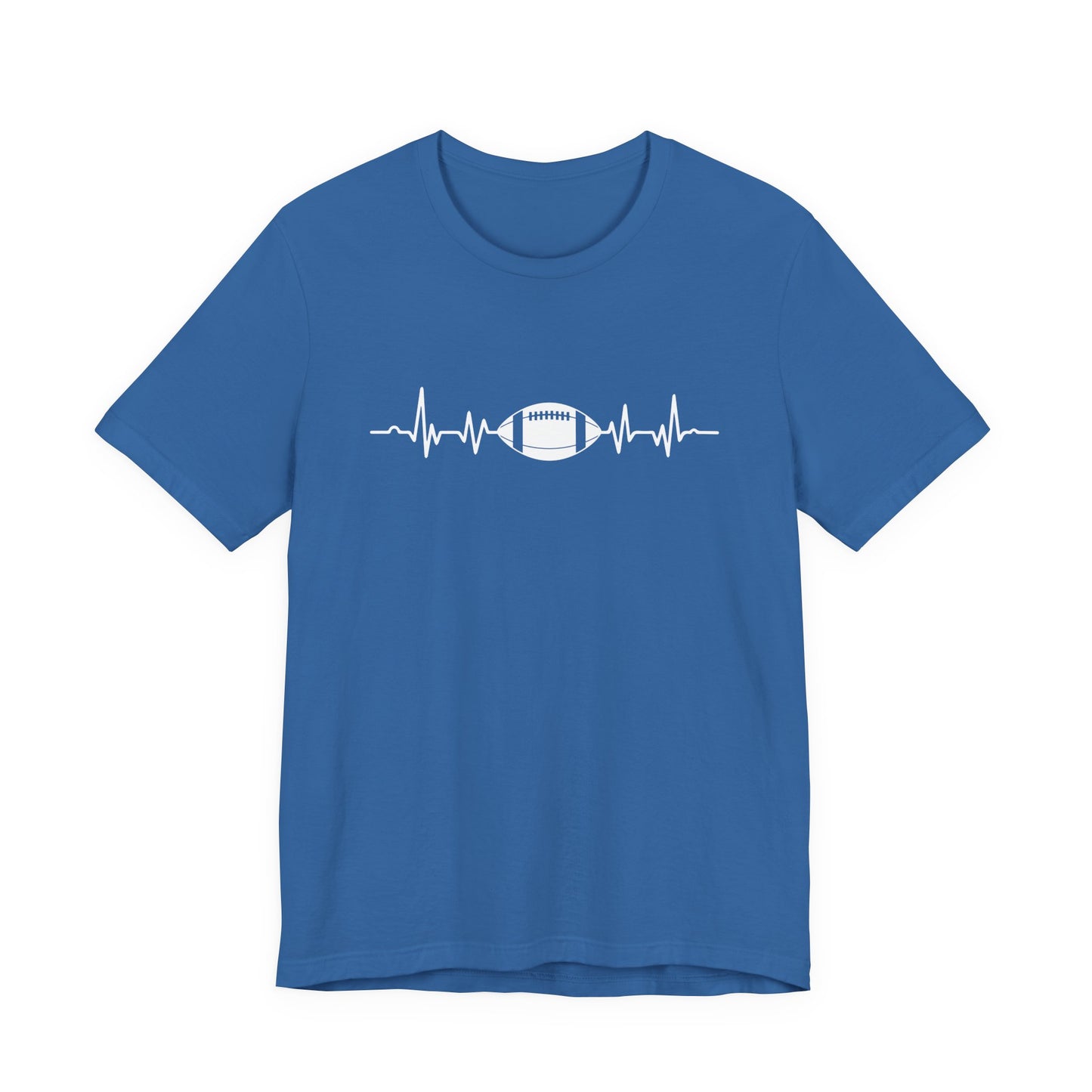 Football Heartbeat T-Shirt