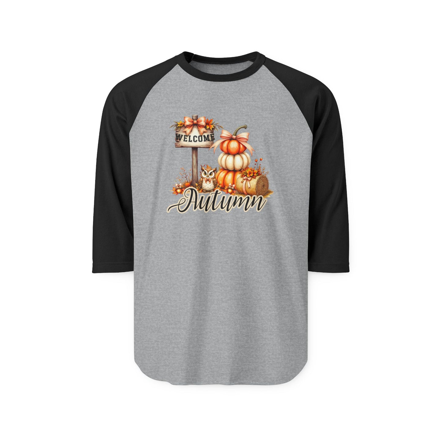 Welcome Autumn Baseball Tee