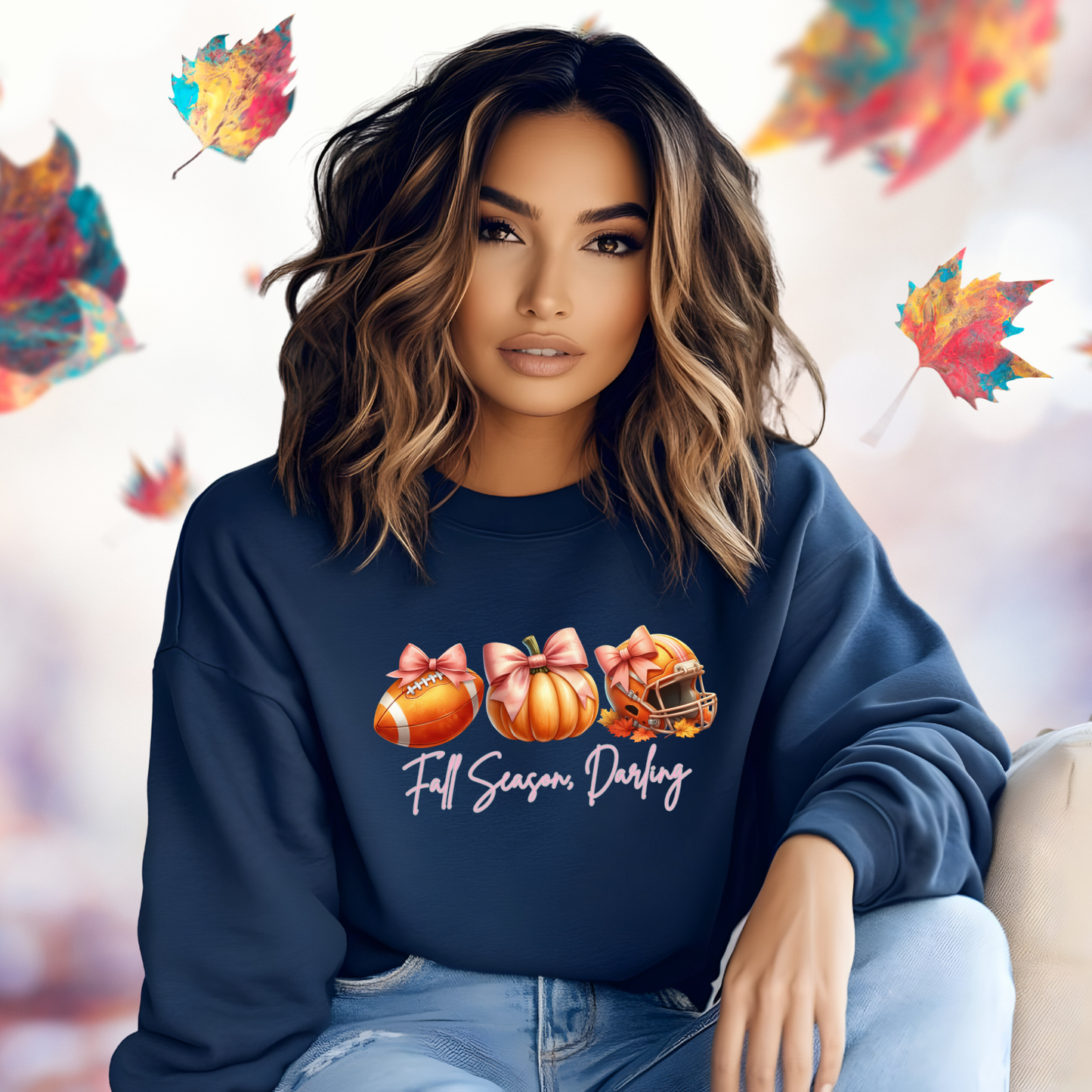 Fall Season Darling Crewneck Sweatshirt