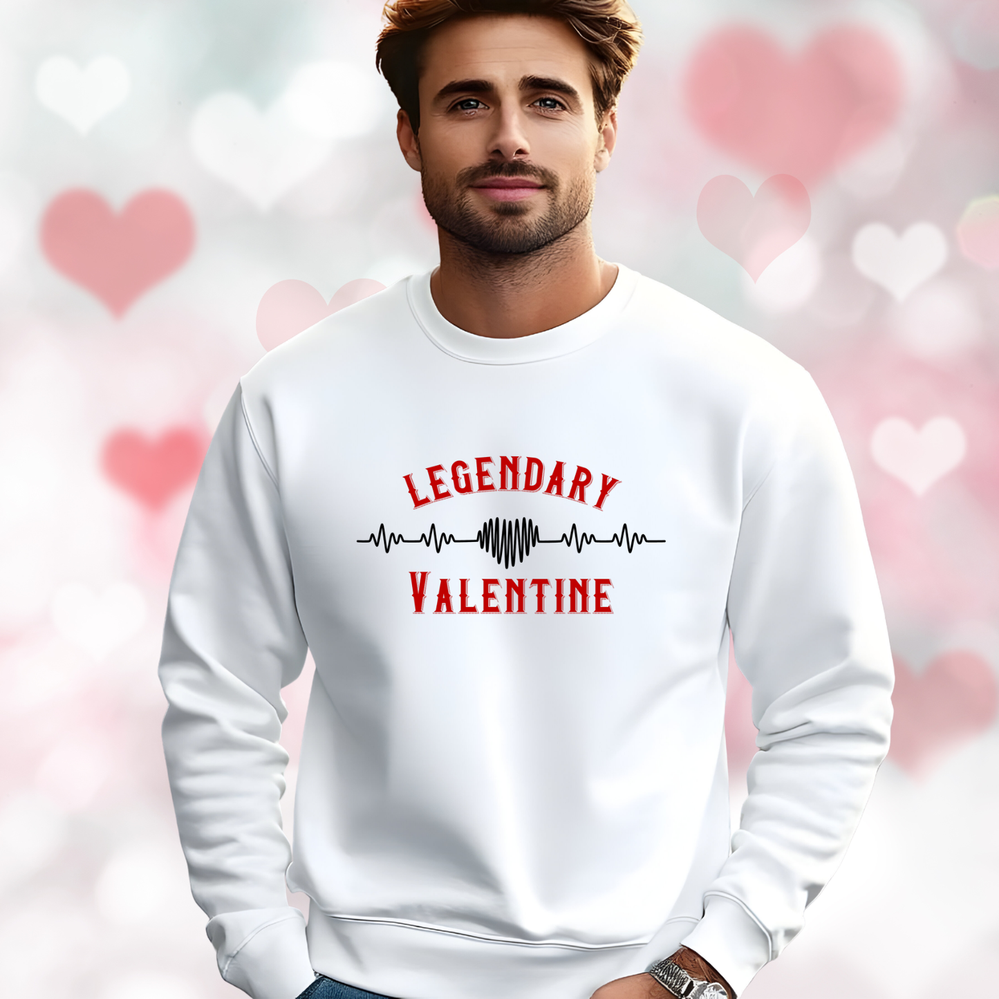 Legendary Valentine Crewneck Sweatshirt