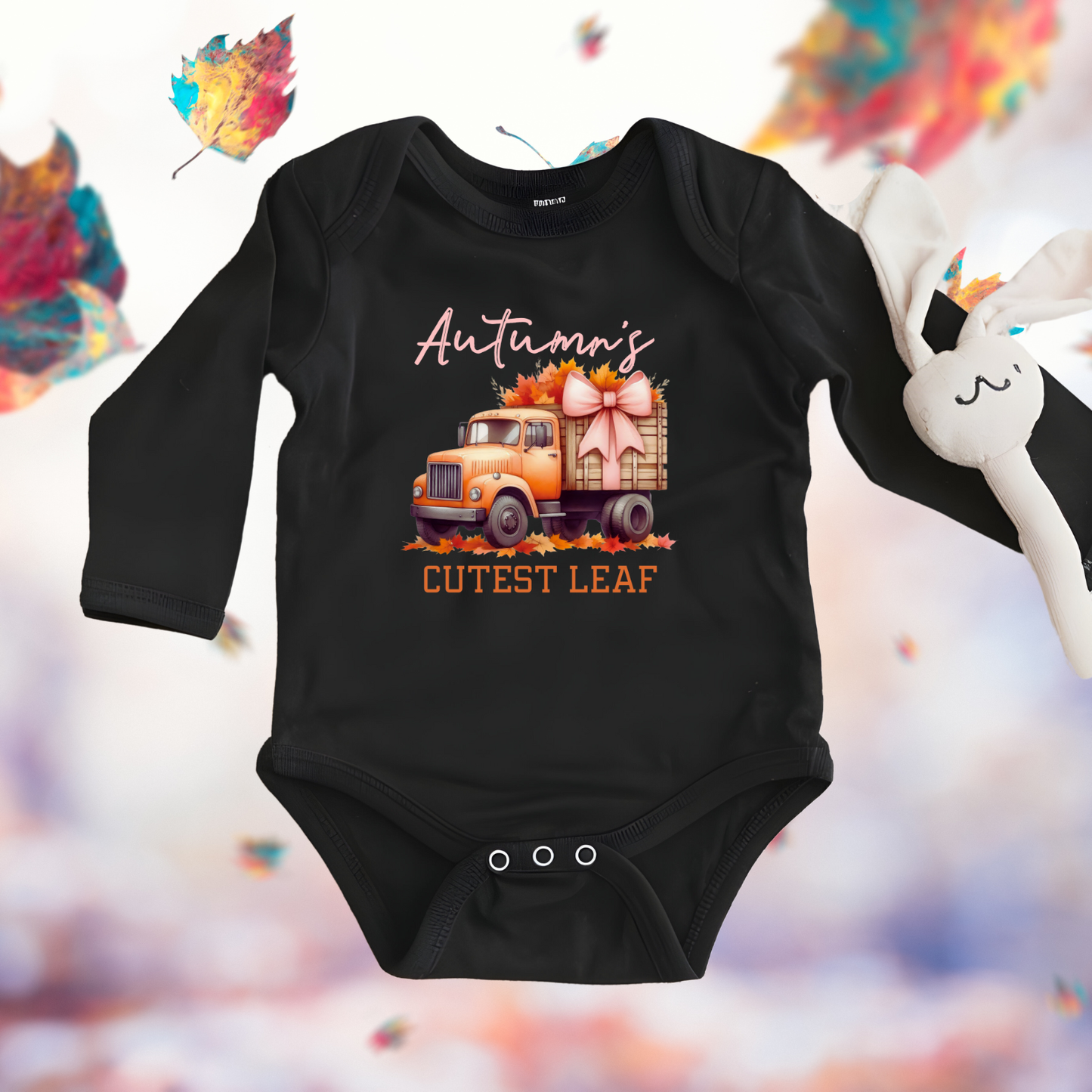 Autumn’s Cutest Leaf Infant Long Sleeve Onesie