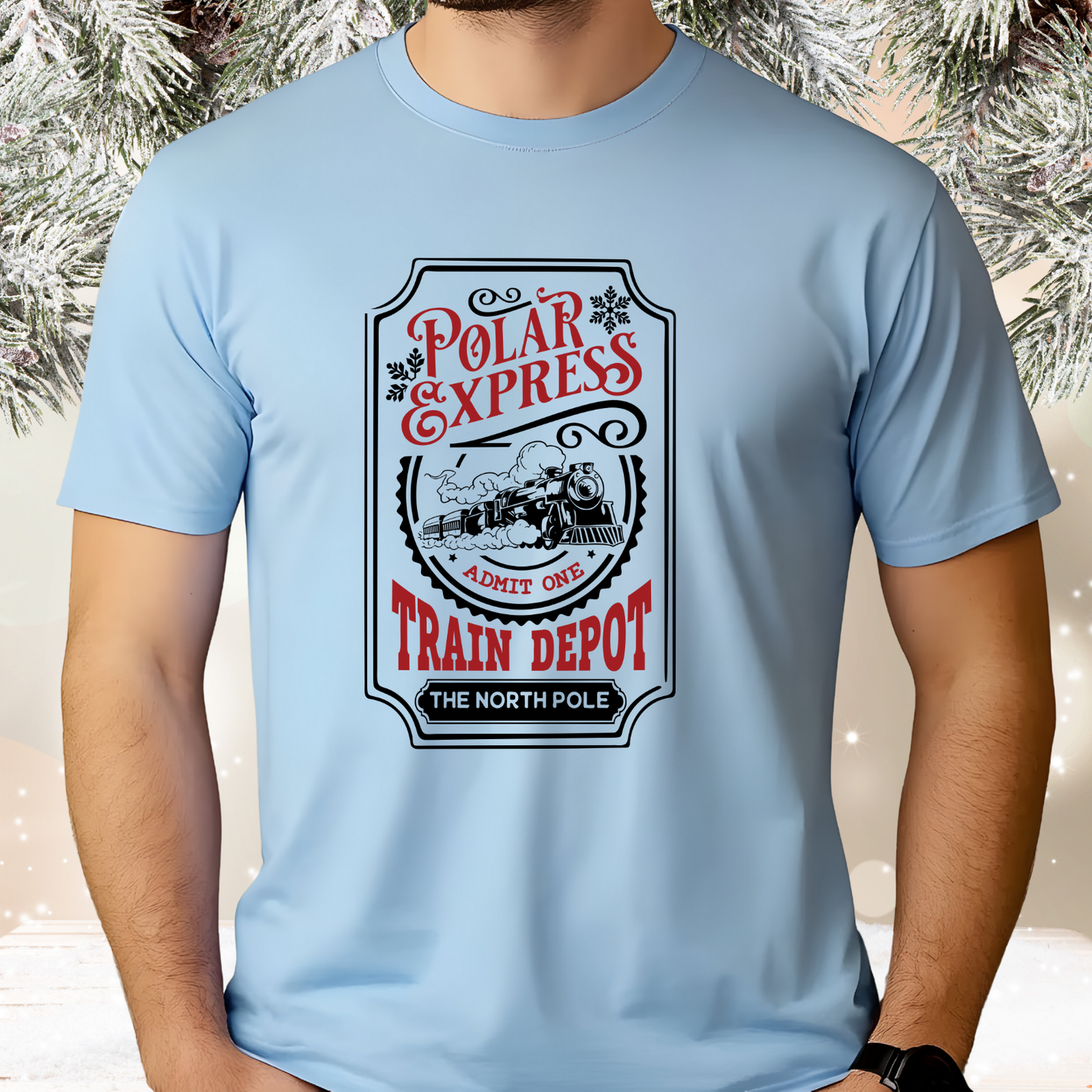Polar Express Train Depot T‑Shirt