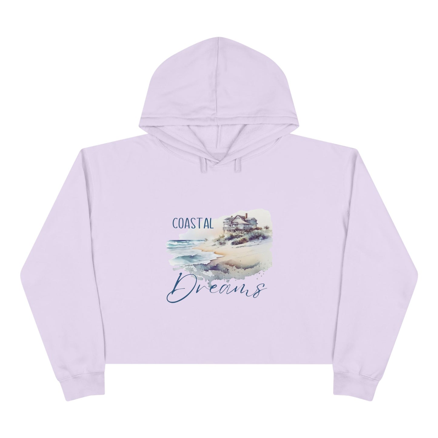 Coastal Dreams Crop Hoodie