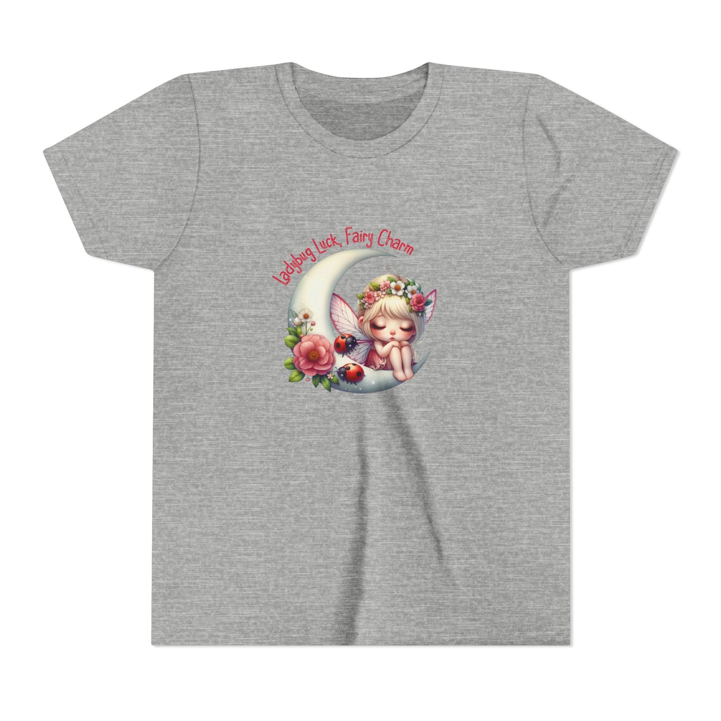 Ladybug Luck, Fairy Charm Kid's T-Shirt