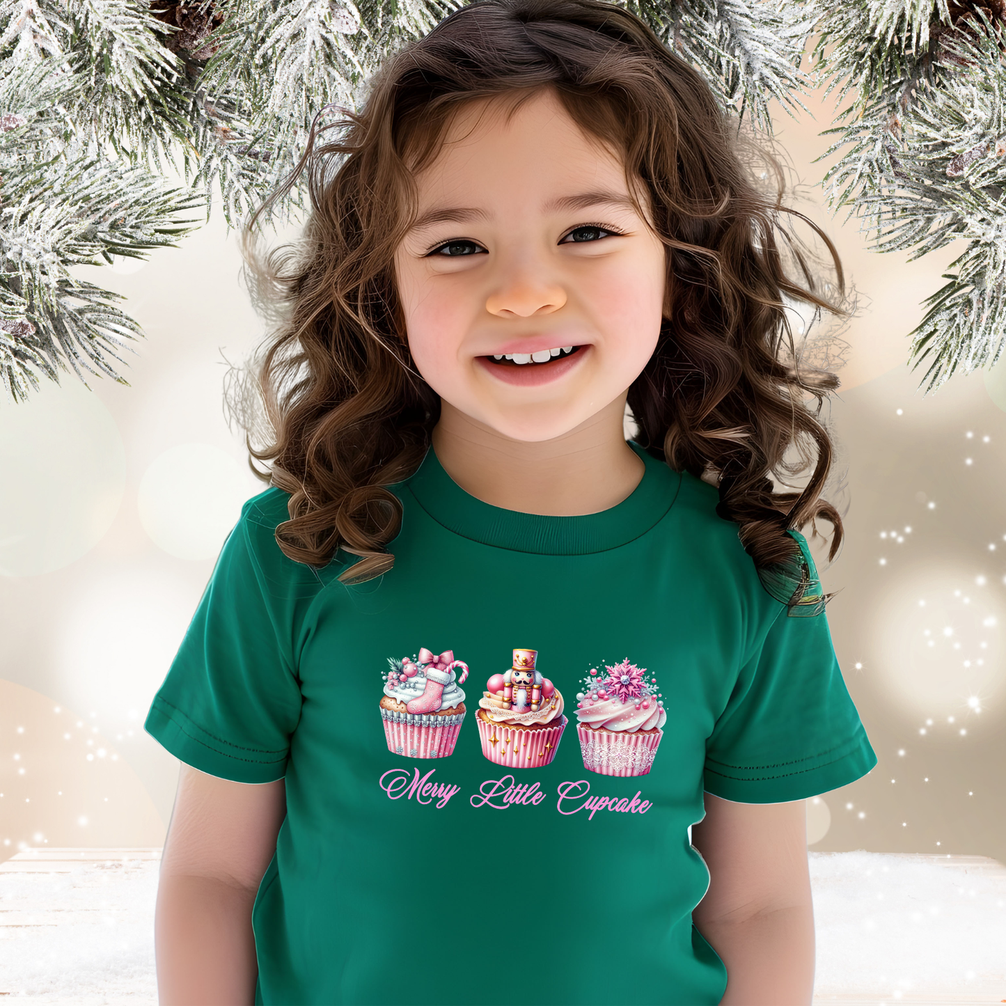 Merry Little Cupcake Kid's T-Shirt