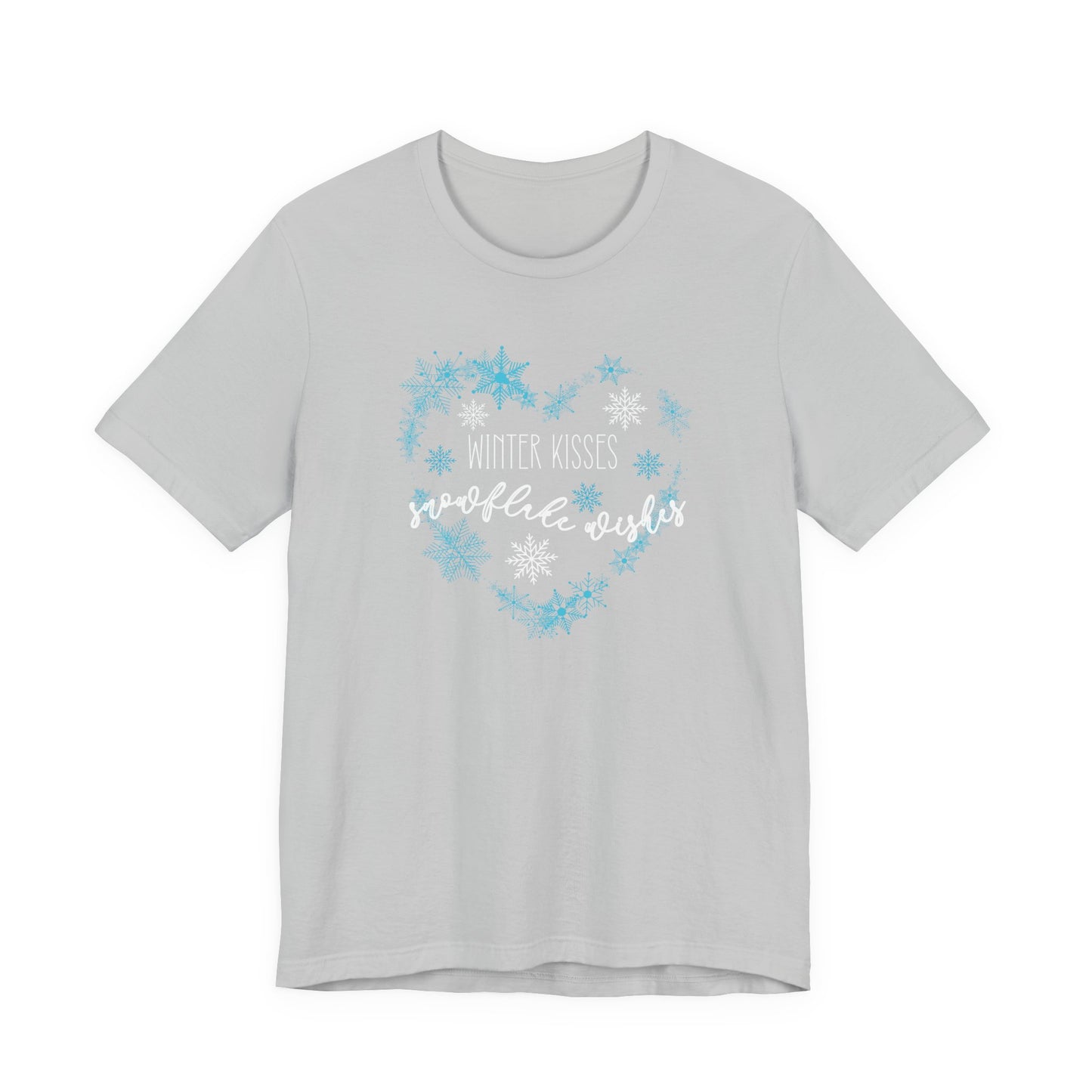 Winter Kisses, Snowflake Wishes T-Shirt